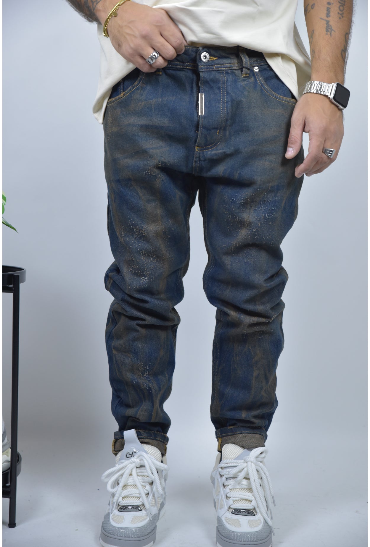 Jeans CIANOTIC regular fit PLS20 blue