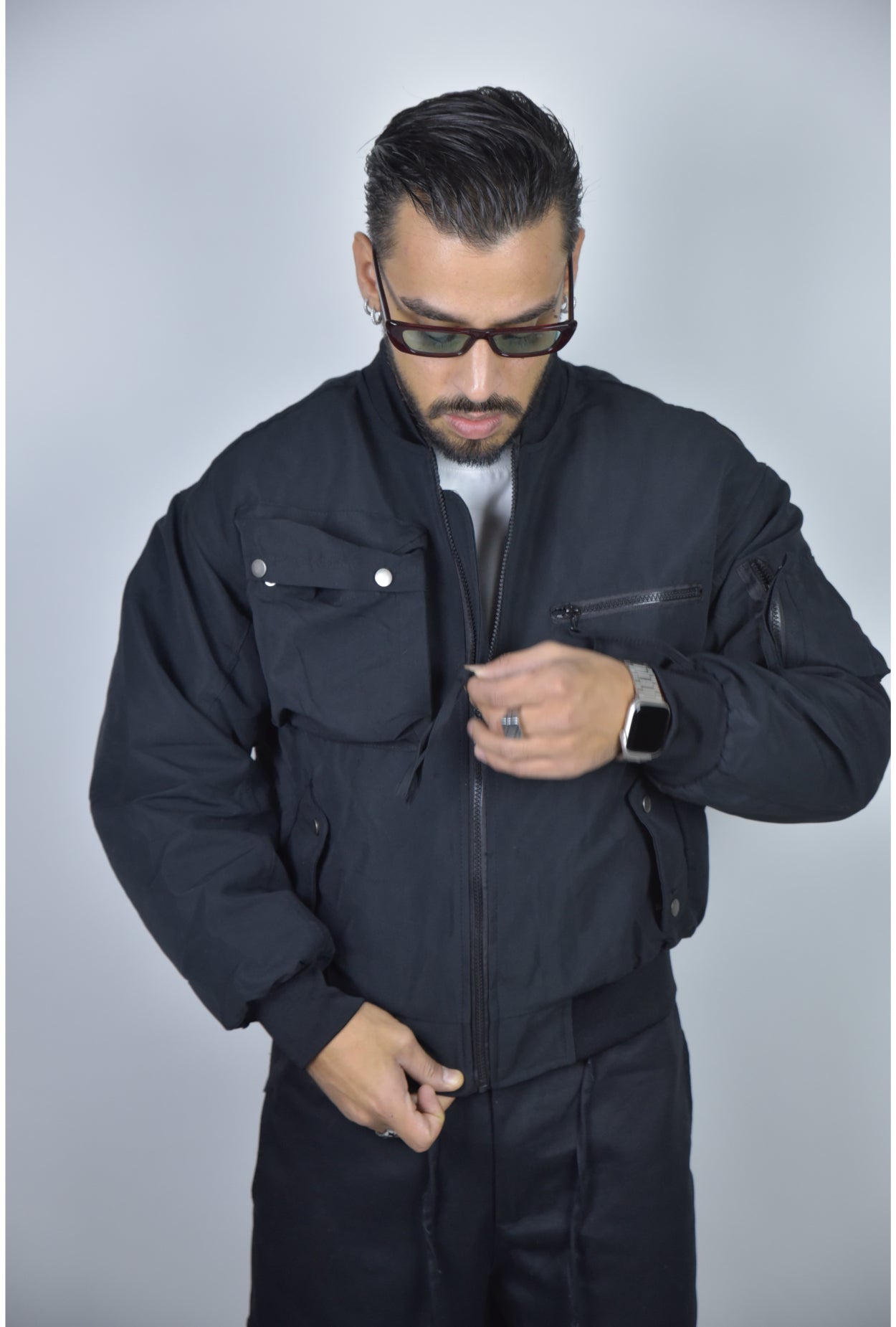 Giubbotto Jacket POCKET BLACK