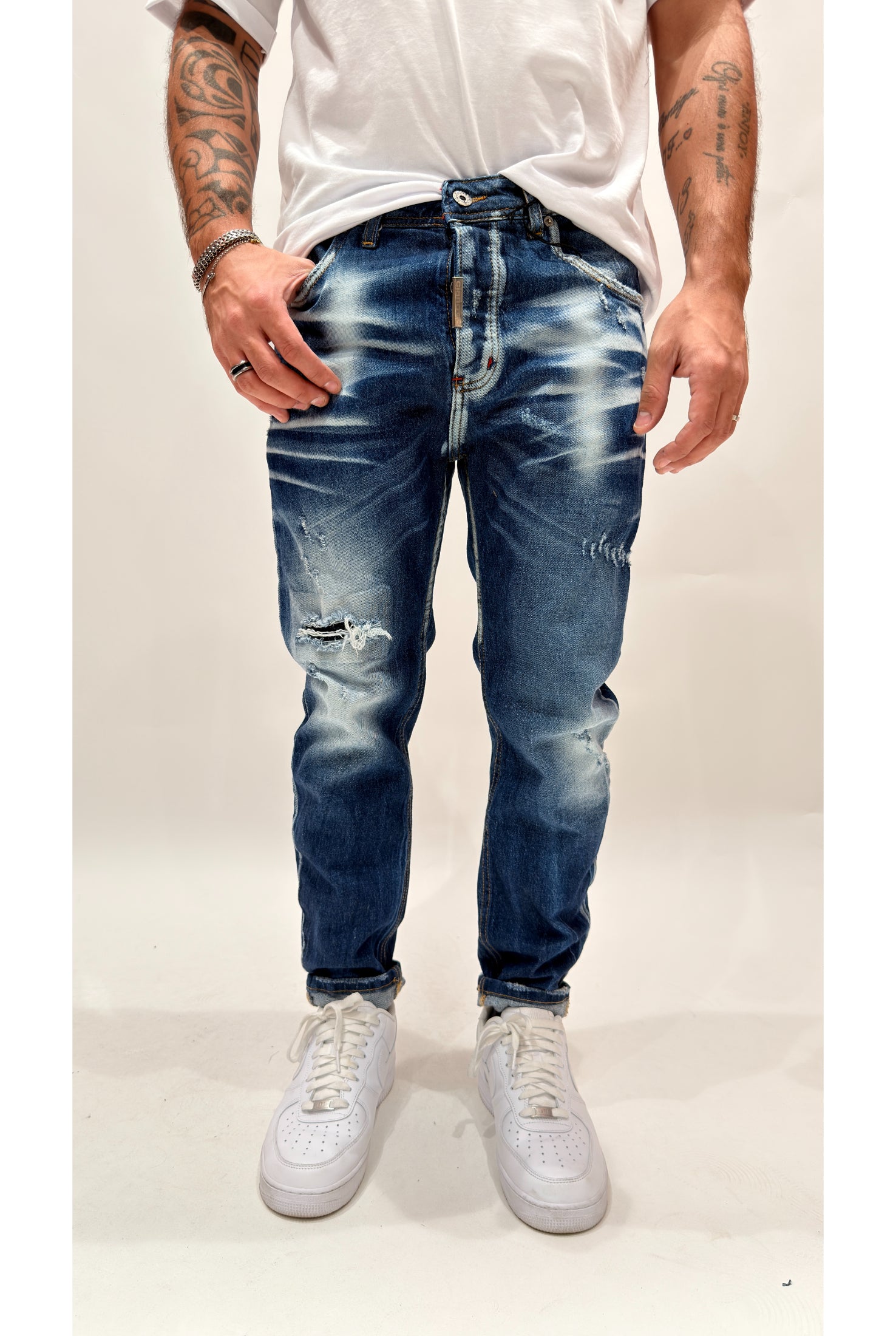 Jeans CIANOTIC Duck blu