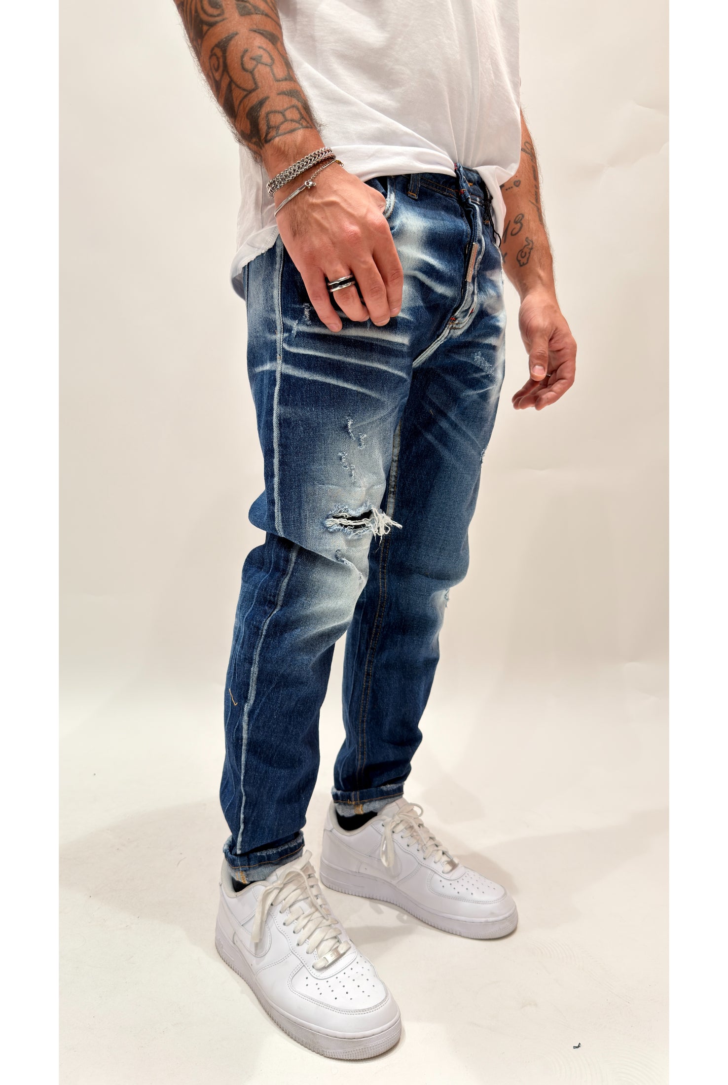 Jeans CIANOTIC Duck blu