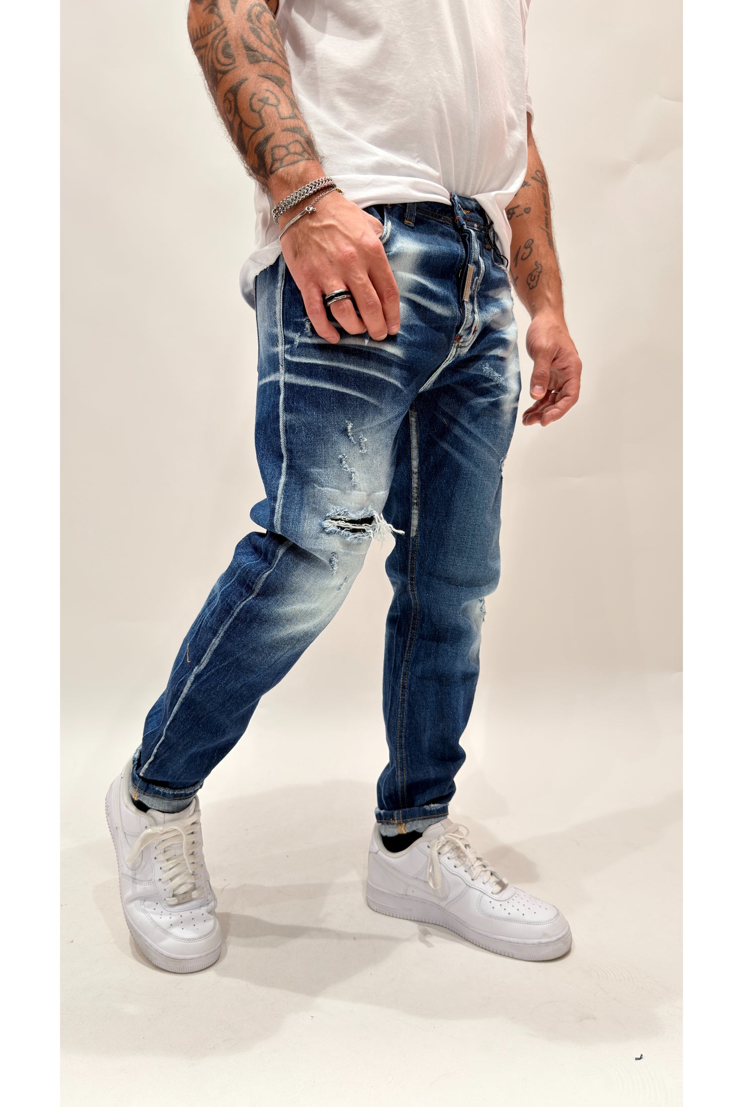 Jeans CIANOTIC Duck blu