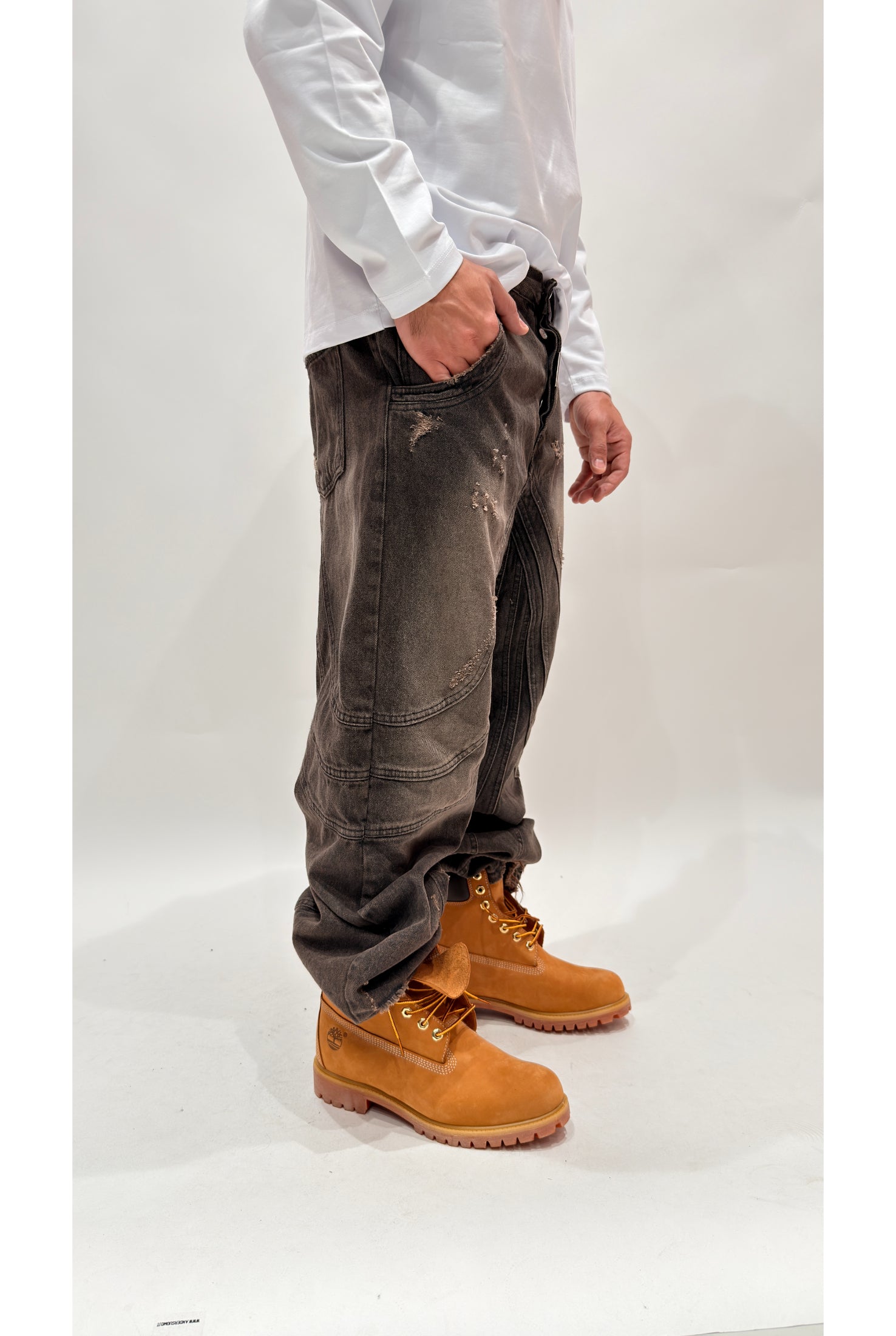 Jeans CIANOTIC Super baggy 418 black