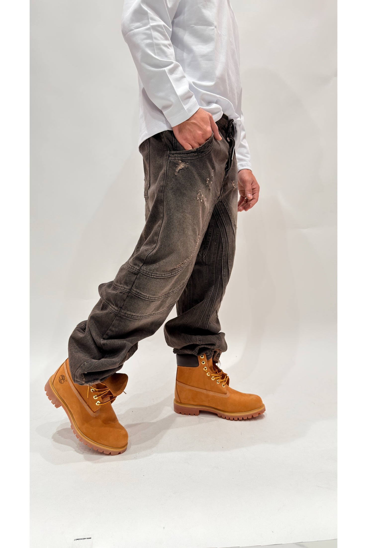 Jeans CIANOTIC Super baggy 418 black