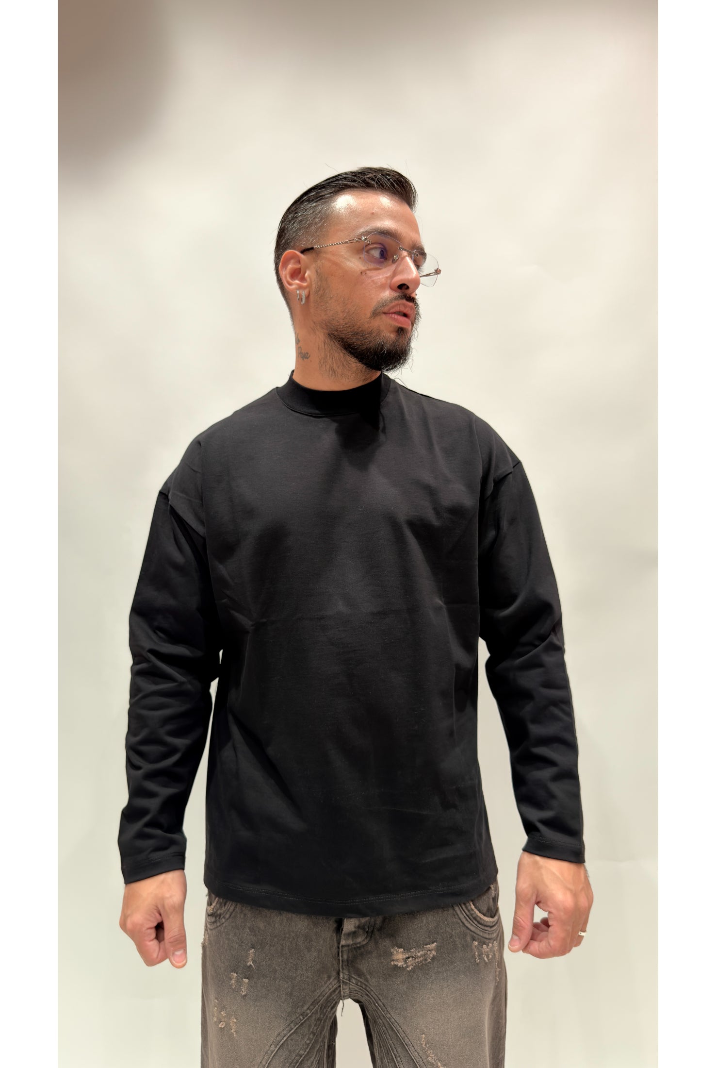 T-shirt long sleeve basic
