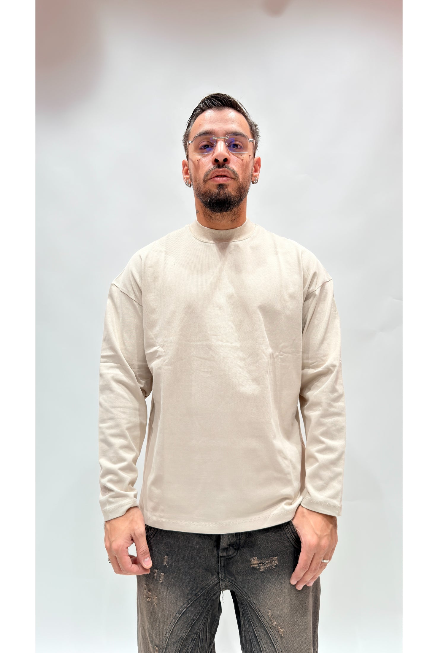 T-shirt long sleeve basic