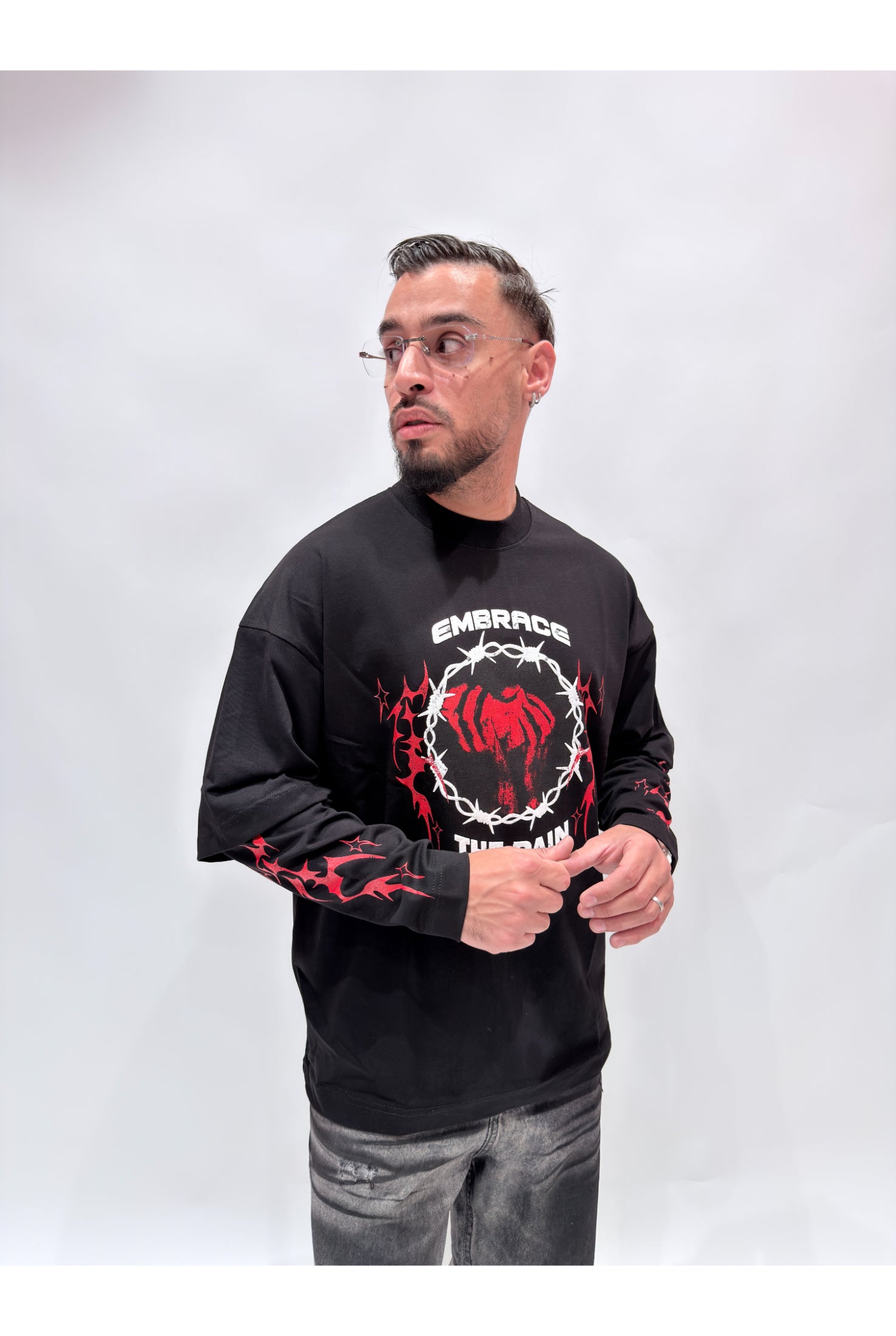 T-shirt CIANOTIC long sleeve embrace