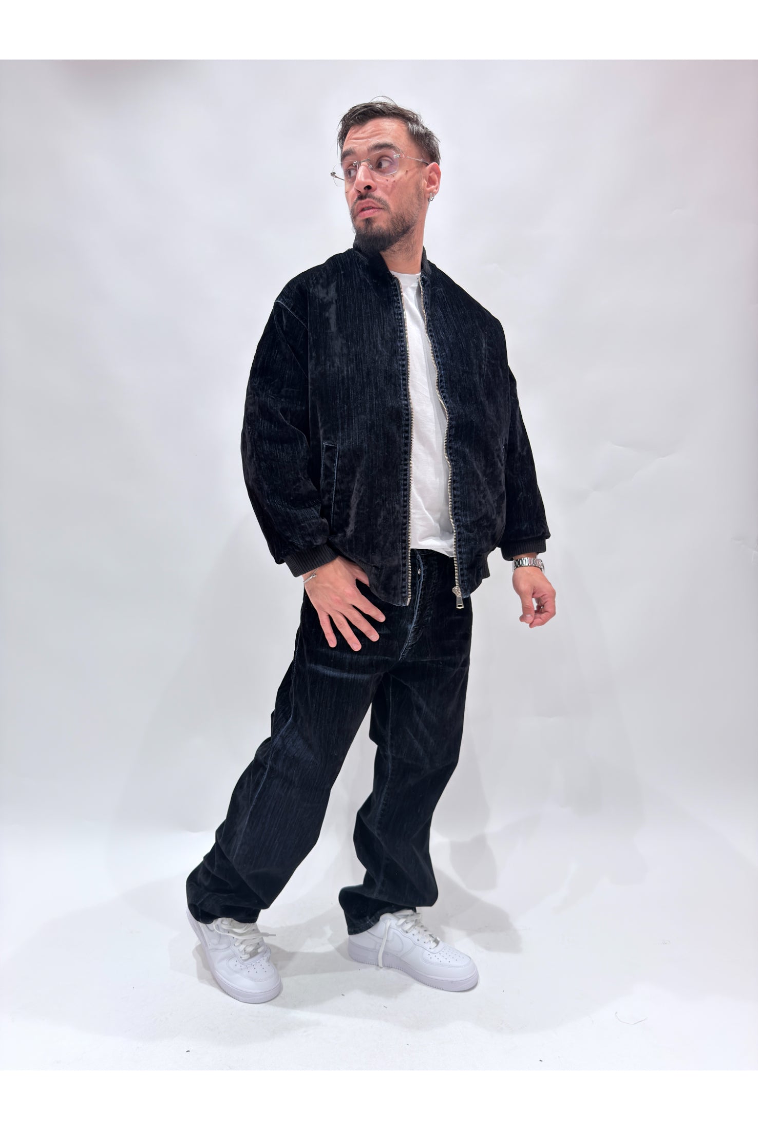 Coordinato PASSION MG458 eff velluto