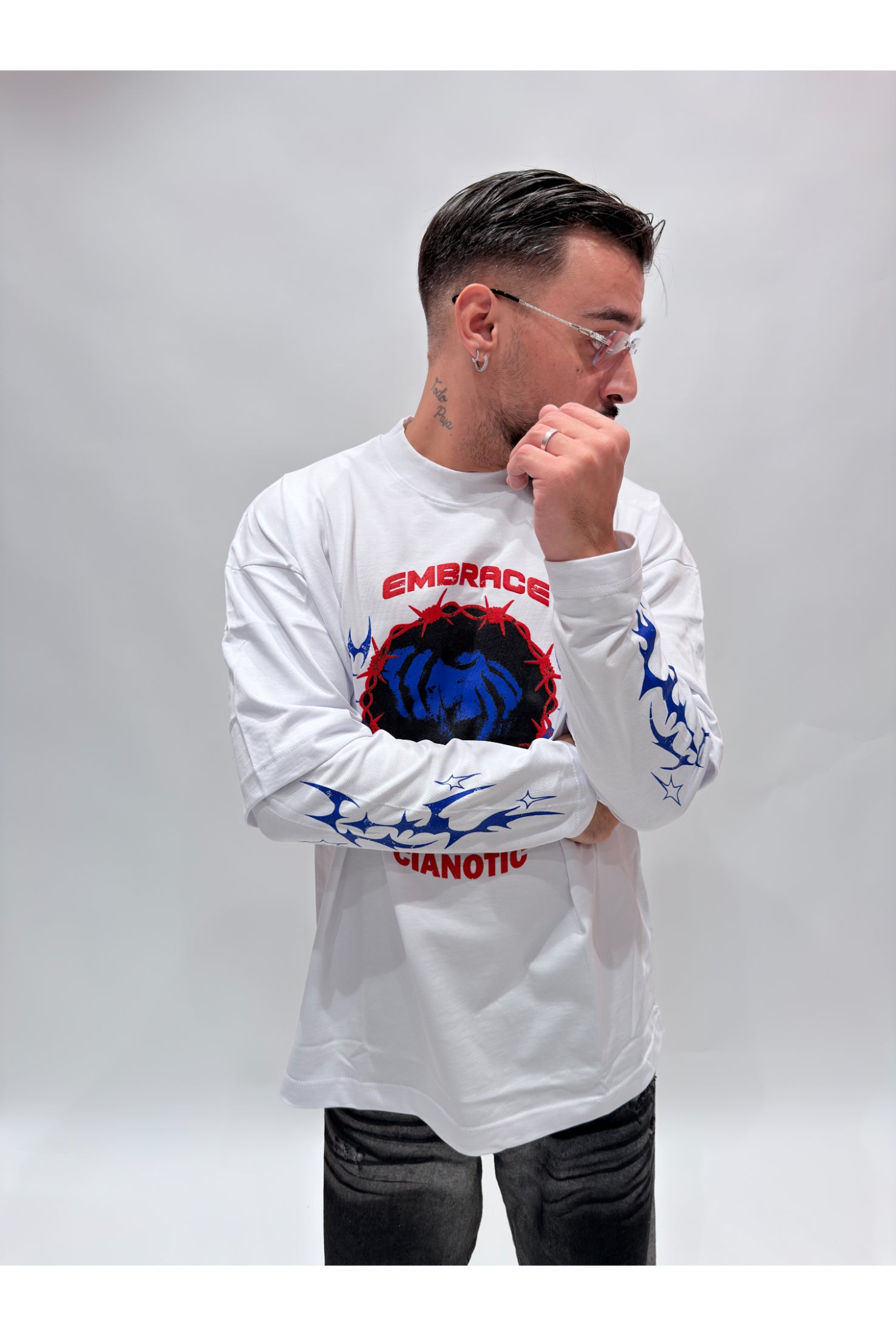 T-shirt CIANOTIC long sleeve embrace