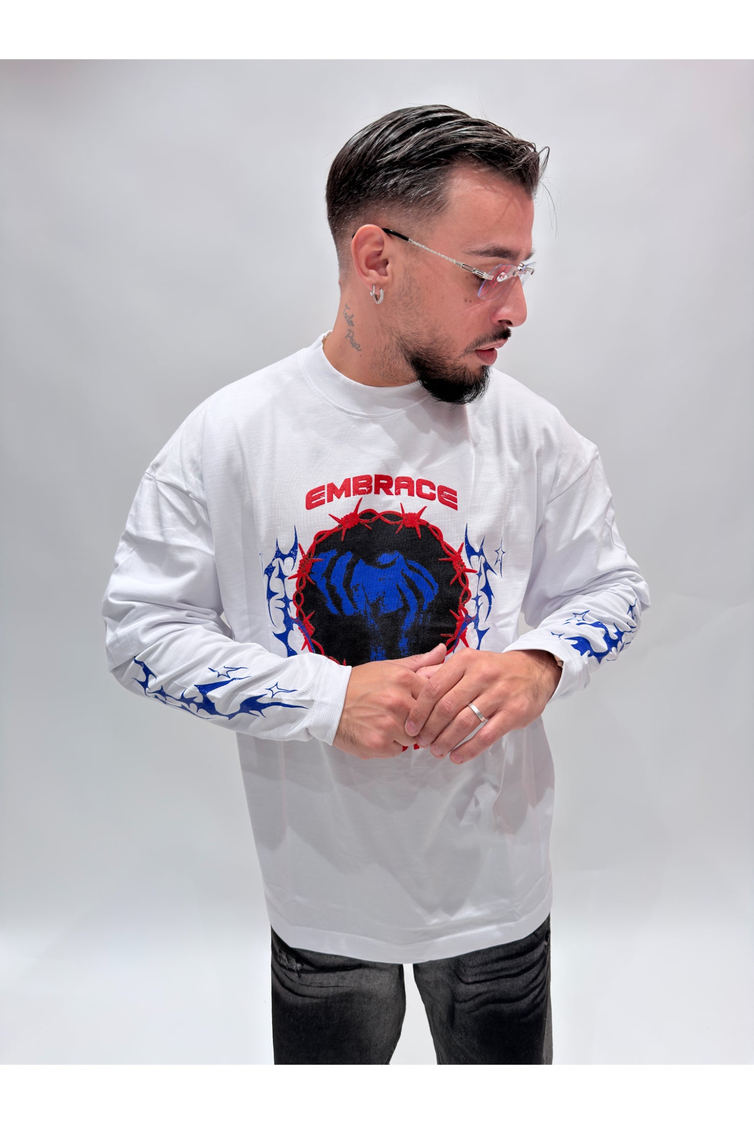 T-shirt CIANOTIC long sleeve embrace