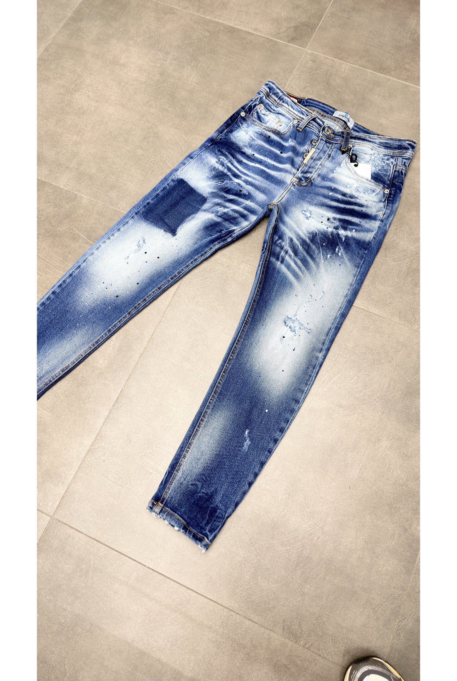 Jeans CIANOTIC Offsin blu
