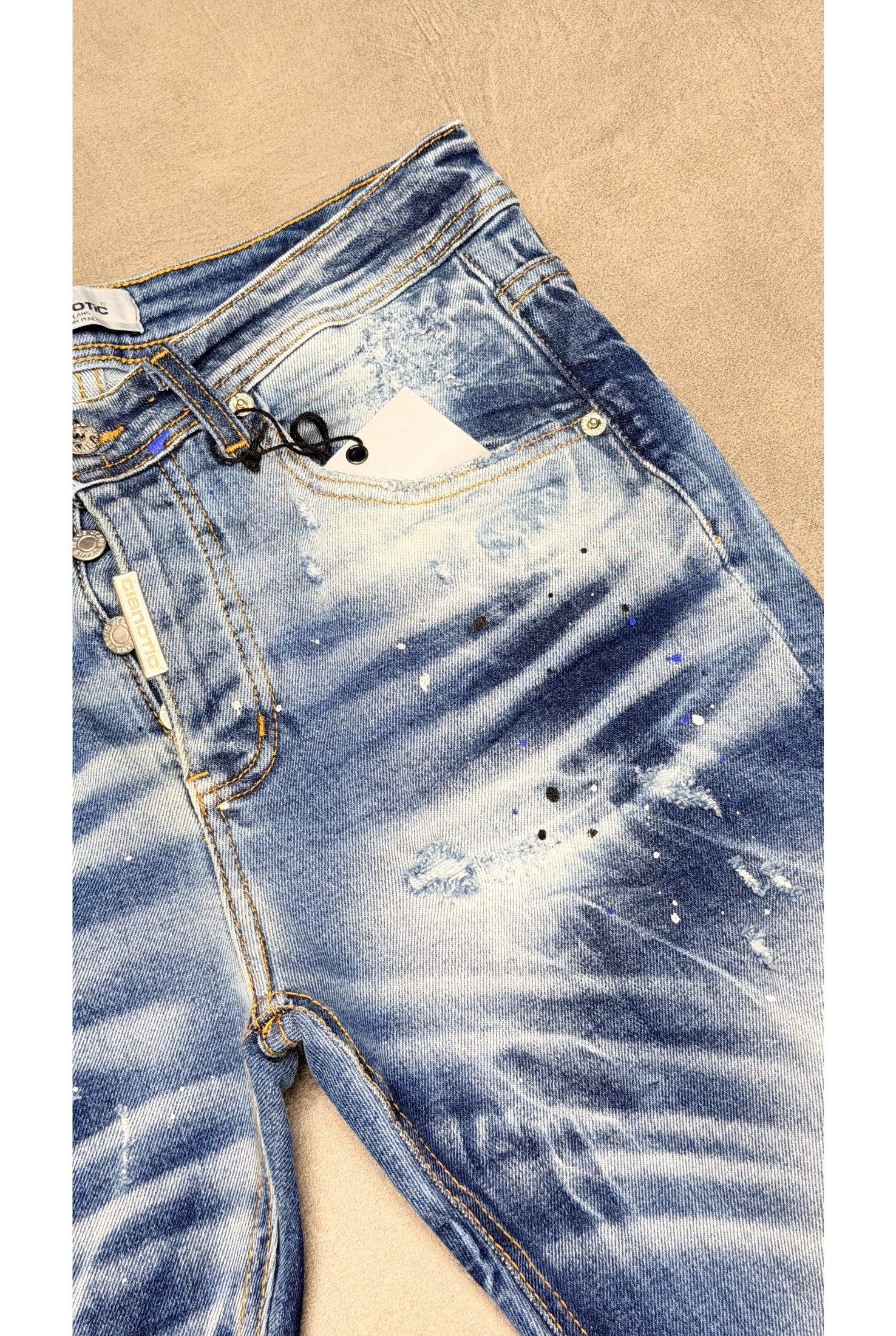 Jeans CIANOTIC Offsin blu