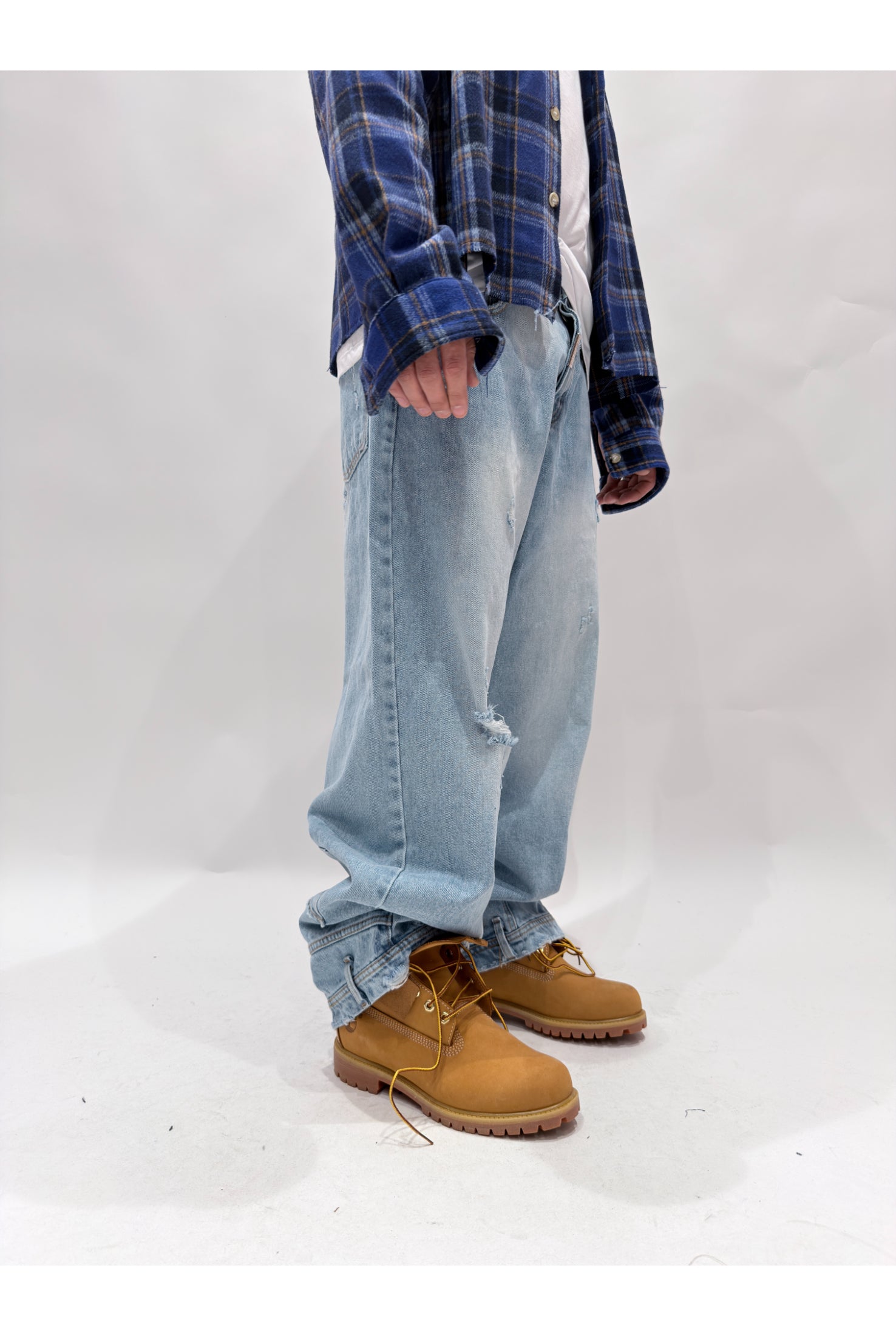 Jeans CIANOTIC Super baggy 401 chiaro