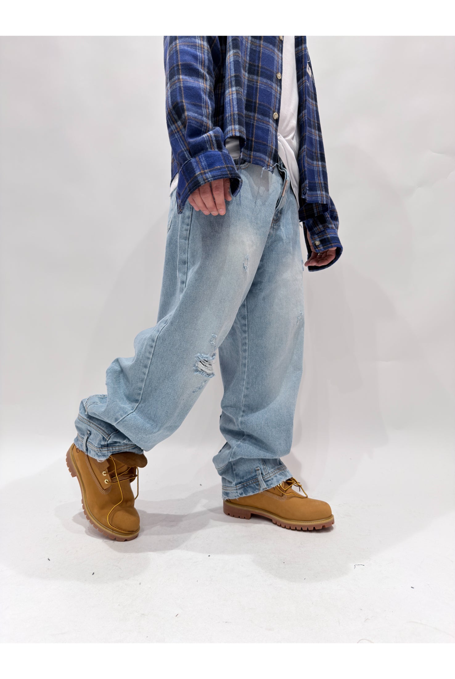 Jeans CIANOTIC Super baggy 401 chiaro