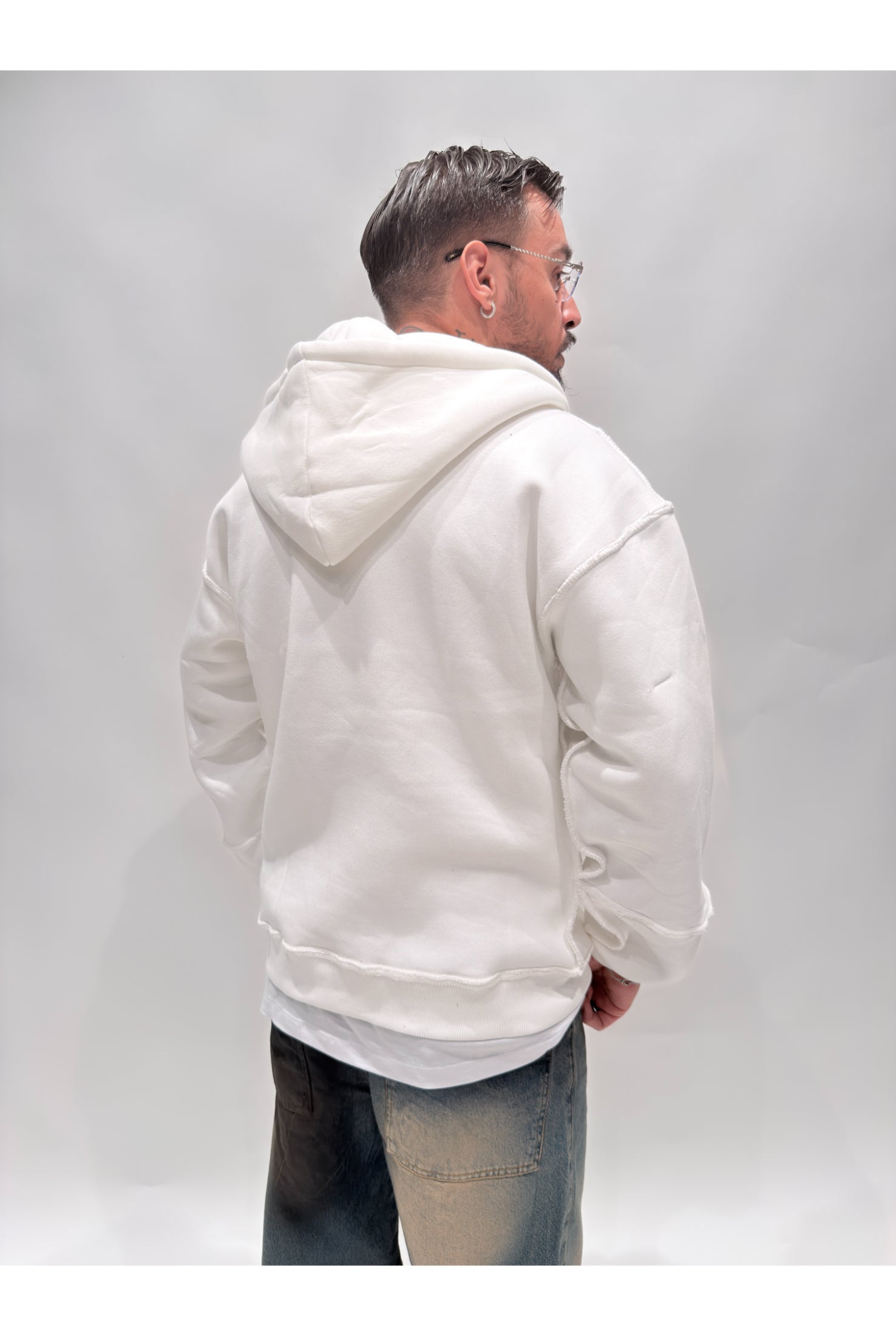 Felpa FREESTART Raw cut