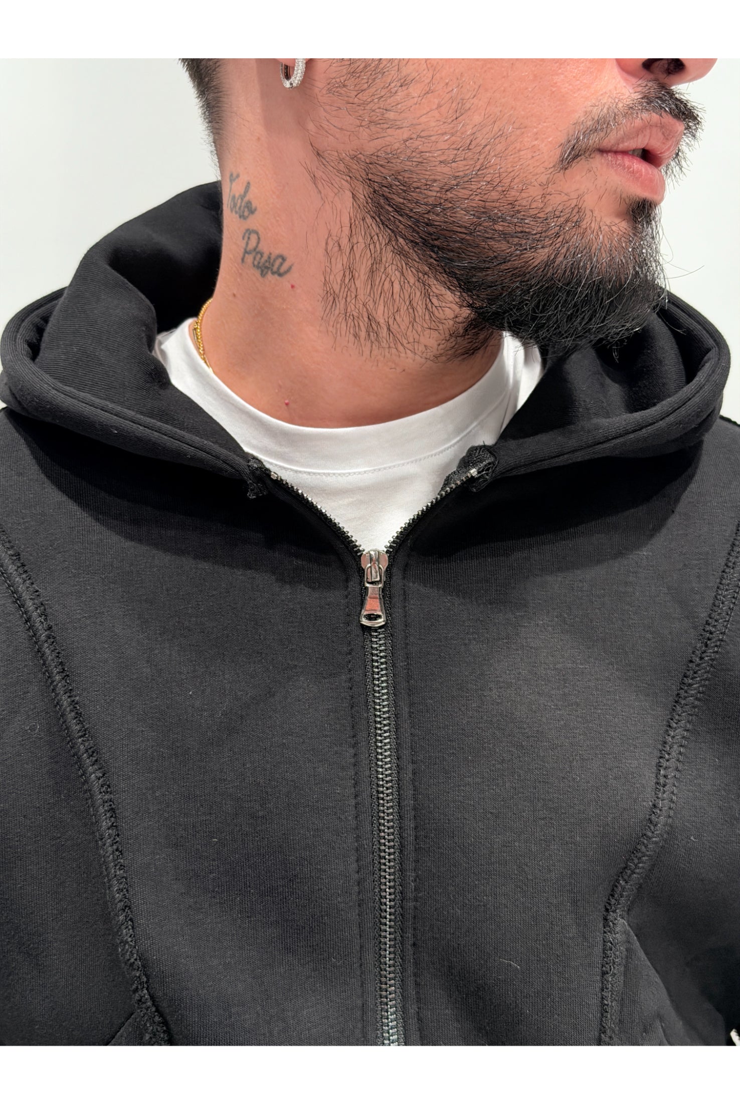 Felpa FREESTART Raw cut