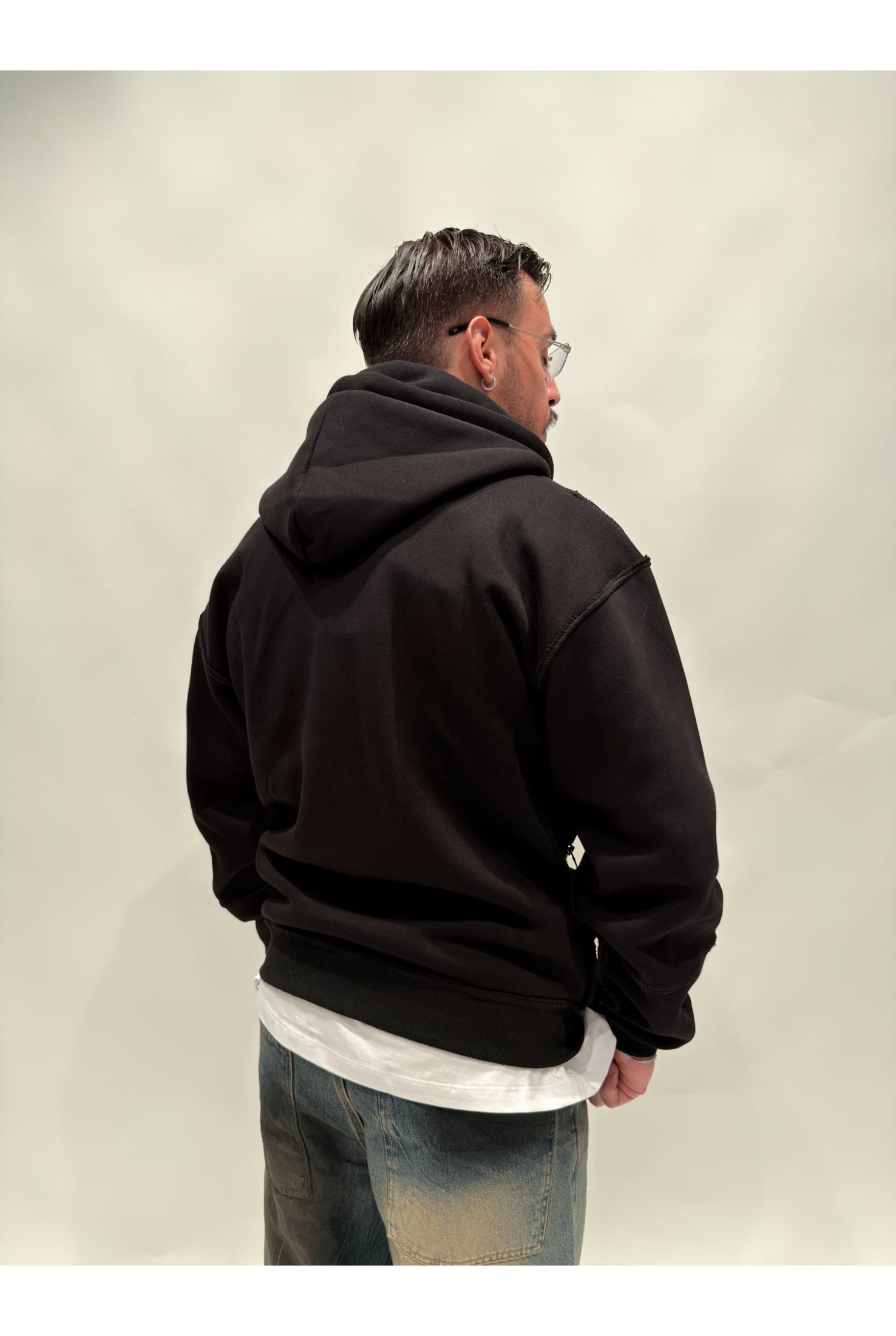 Felpa FREESTART Raw cut