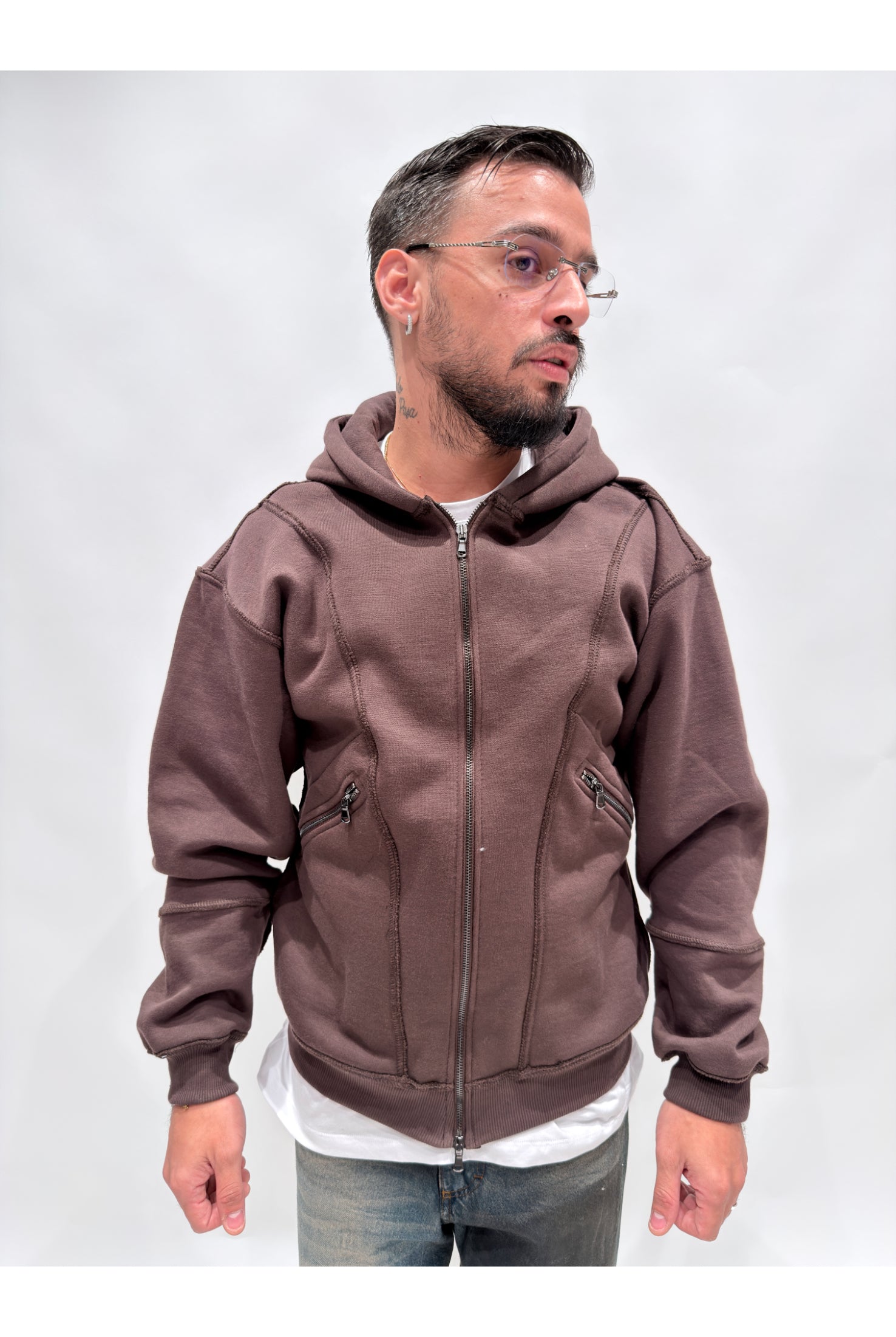 Felpa FREESTART Raw cut