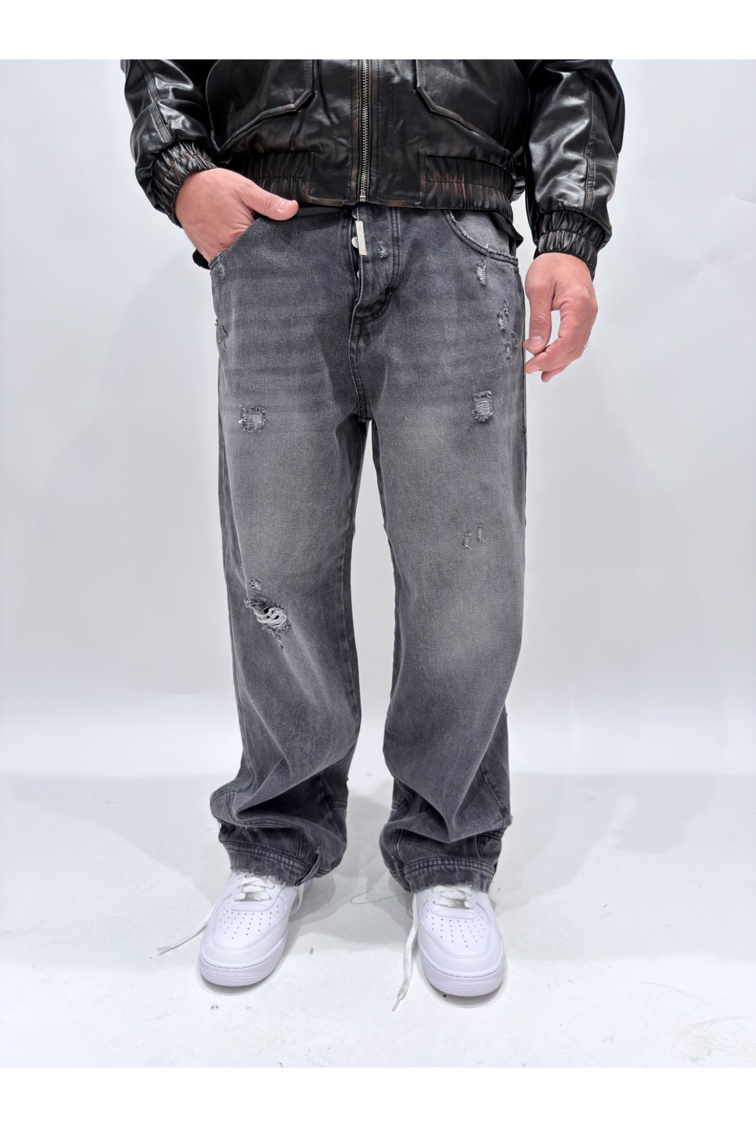 Jeans CIANOTIC super baggy 401 black