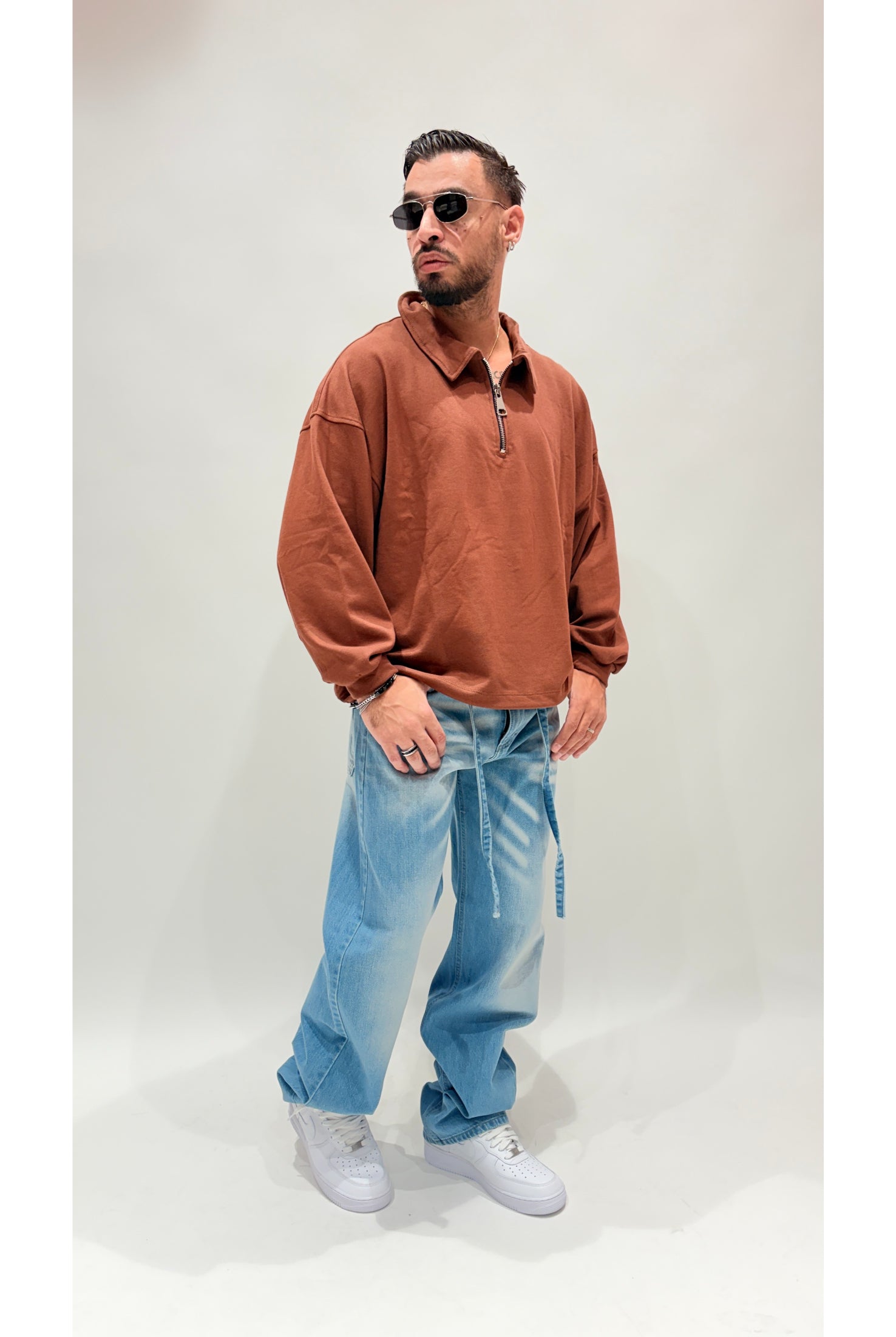 Felpa zip NJB Wintro