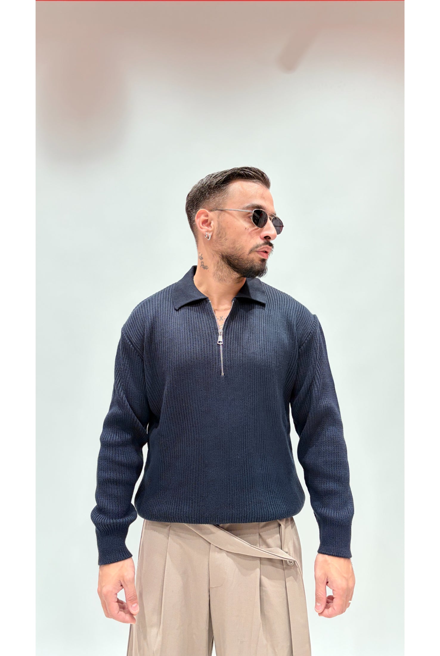 Maglioncino zip NJB vec40