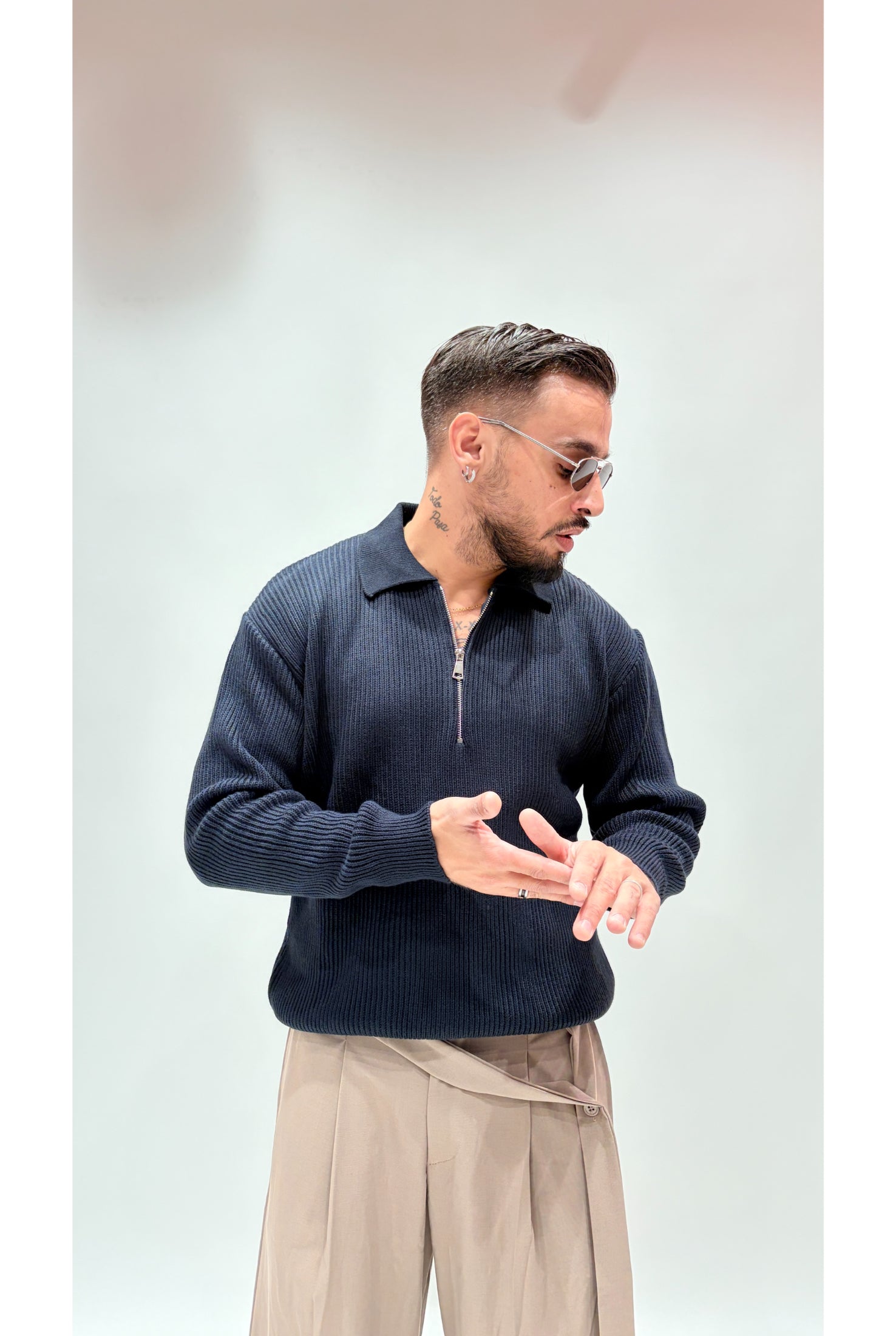 Maglioncino zip NJB vec40