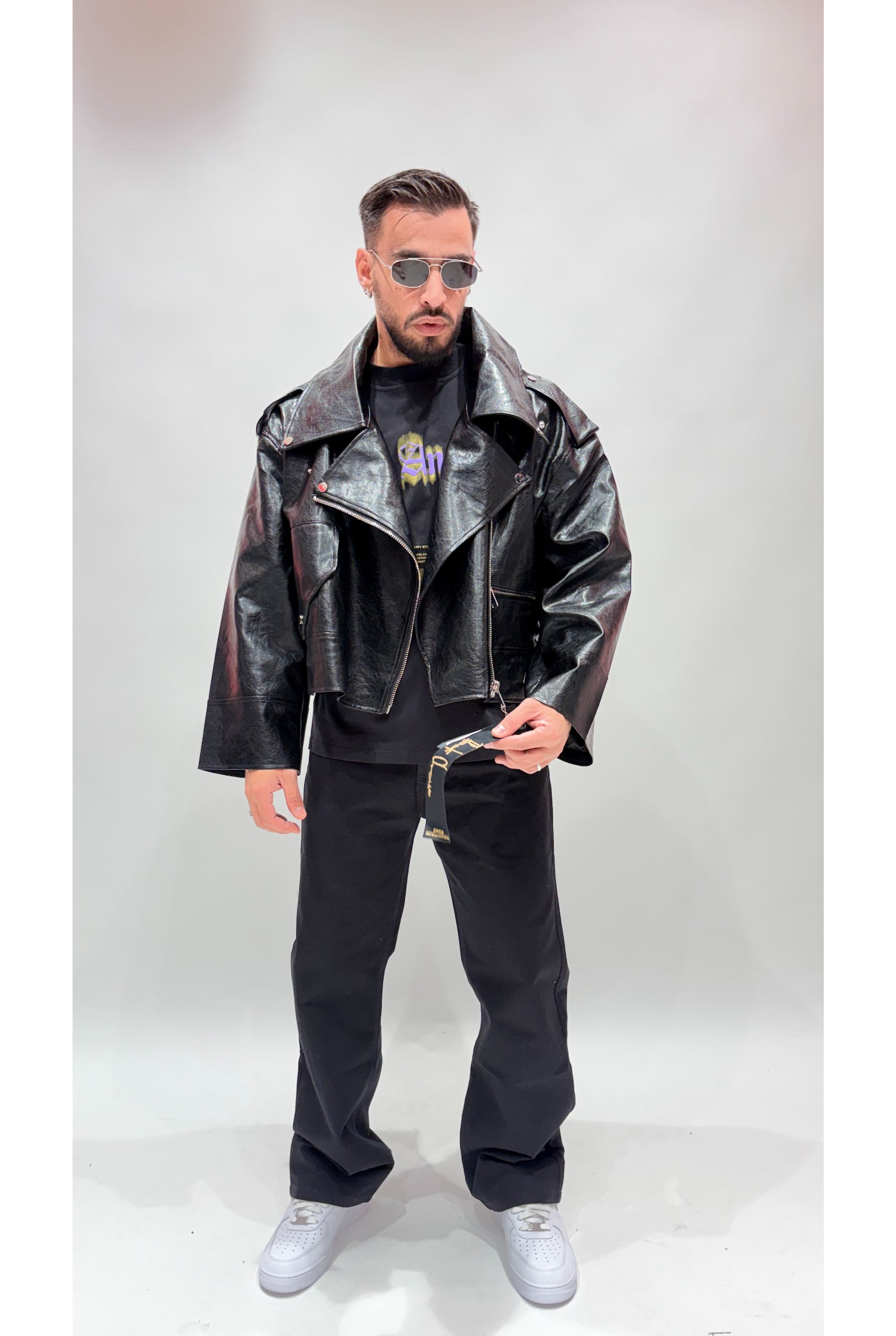 Chiodo cropped BLACK CIRCUS