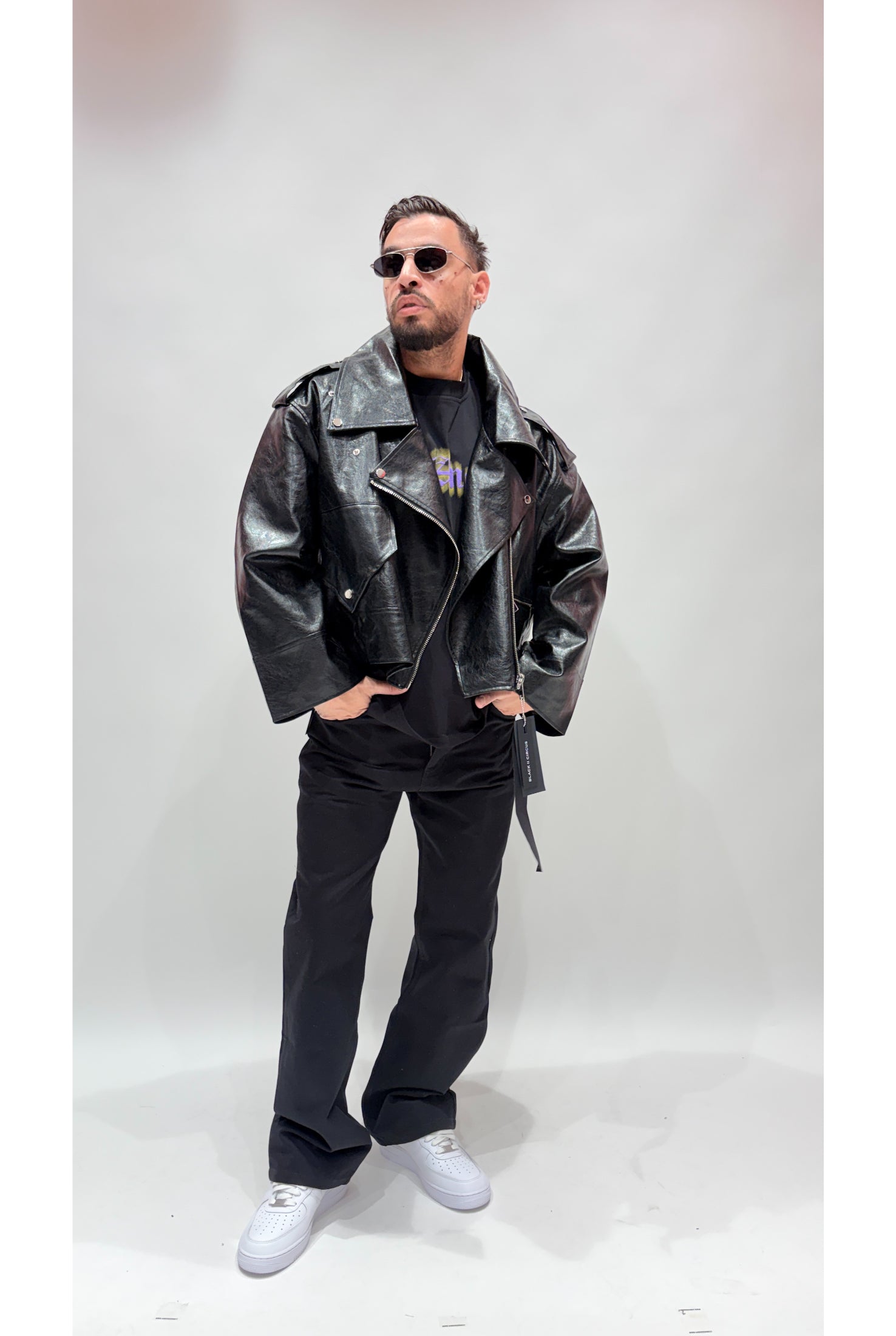 Chiodo cropped BLACK CIRCUS