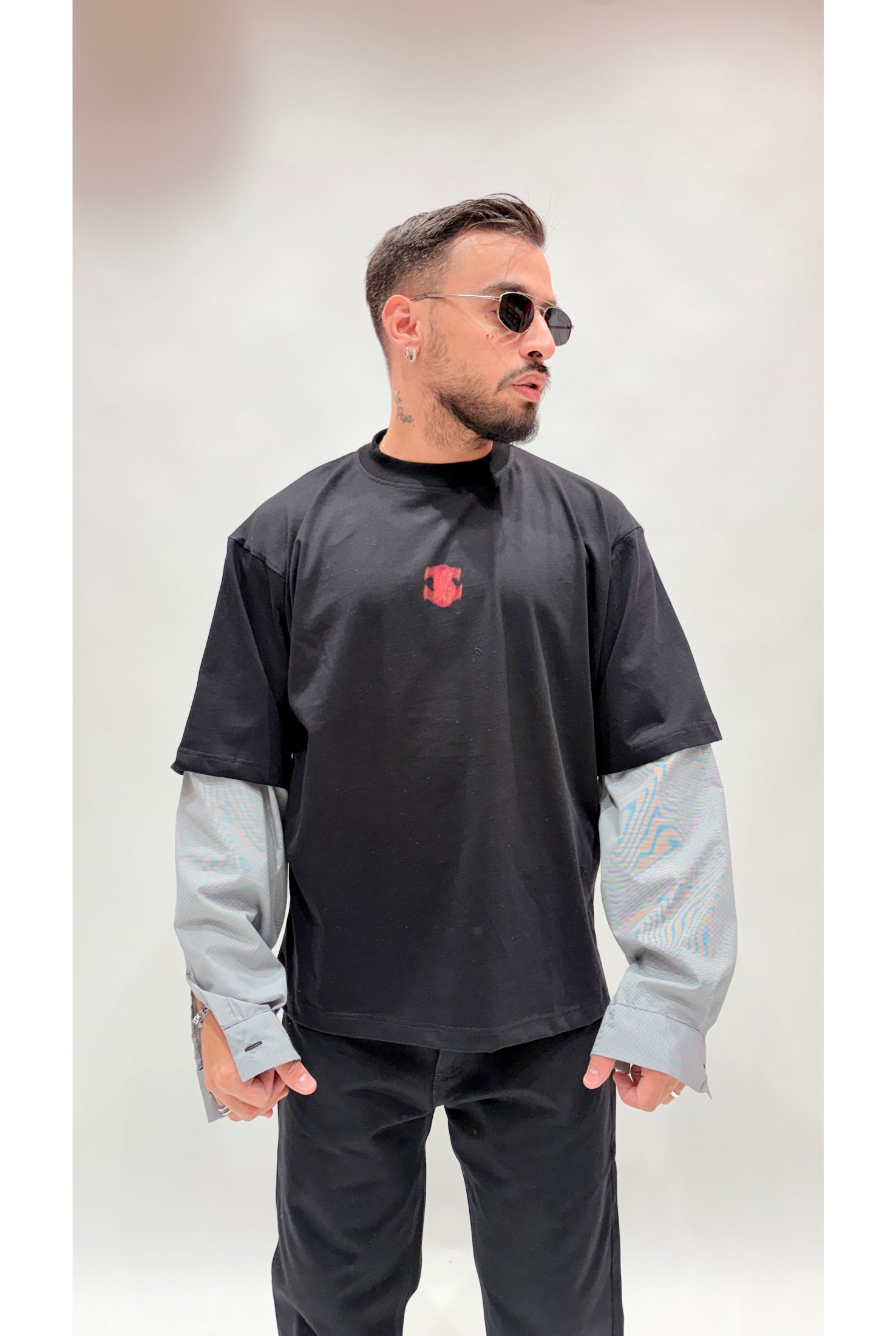 T-shirt BLACK CIRCUS san francisco