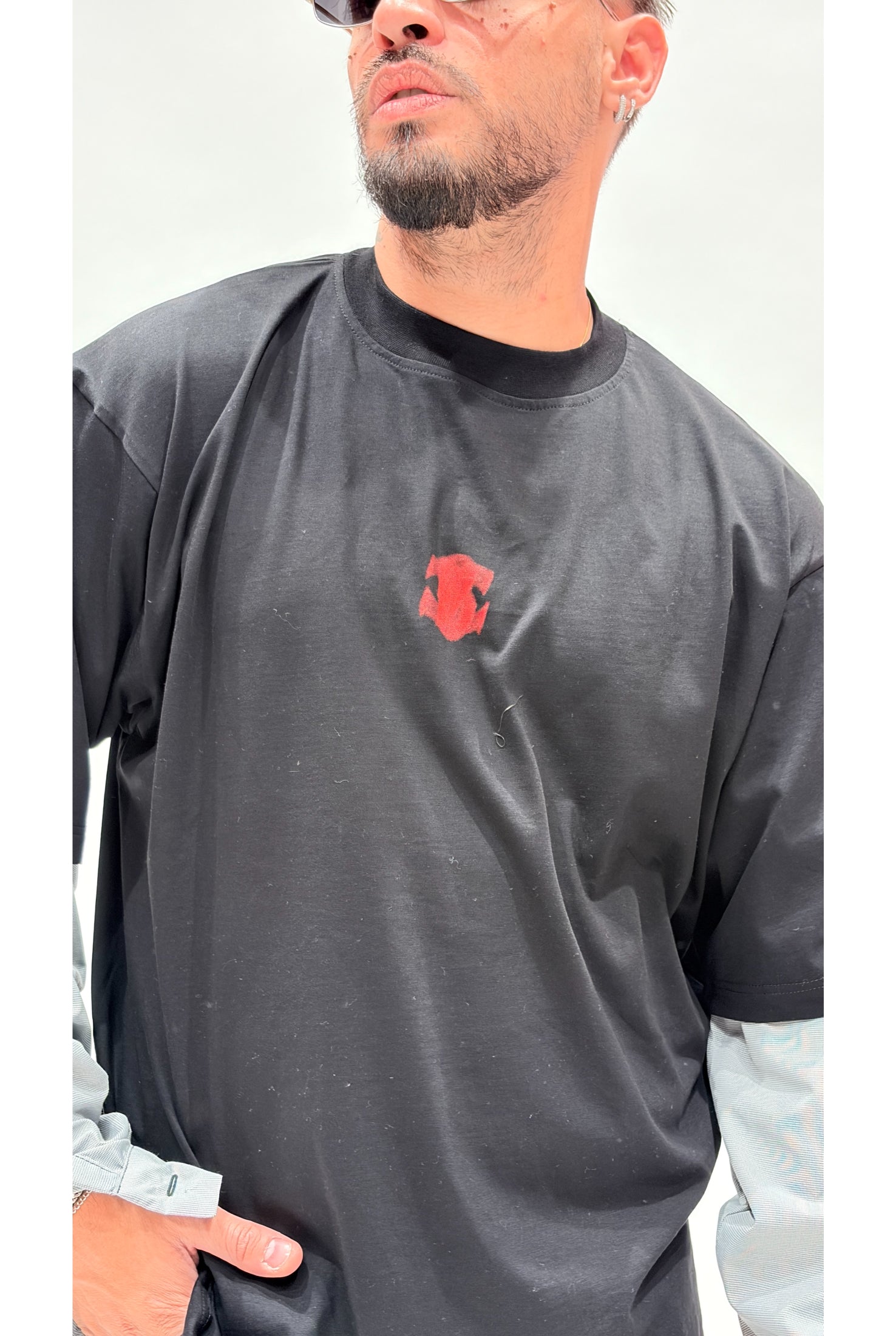 T-shirt BLACK CIRCUS san francisco