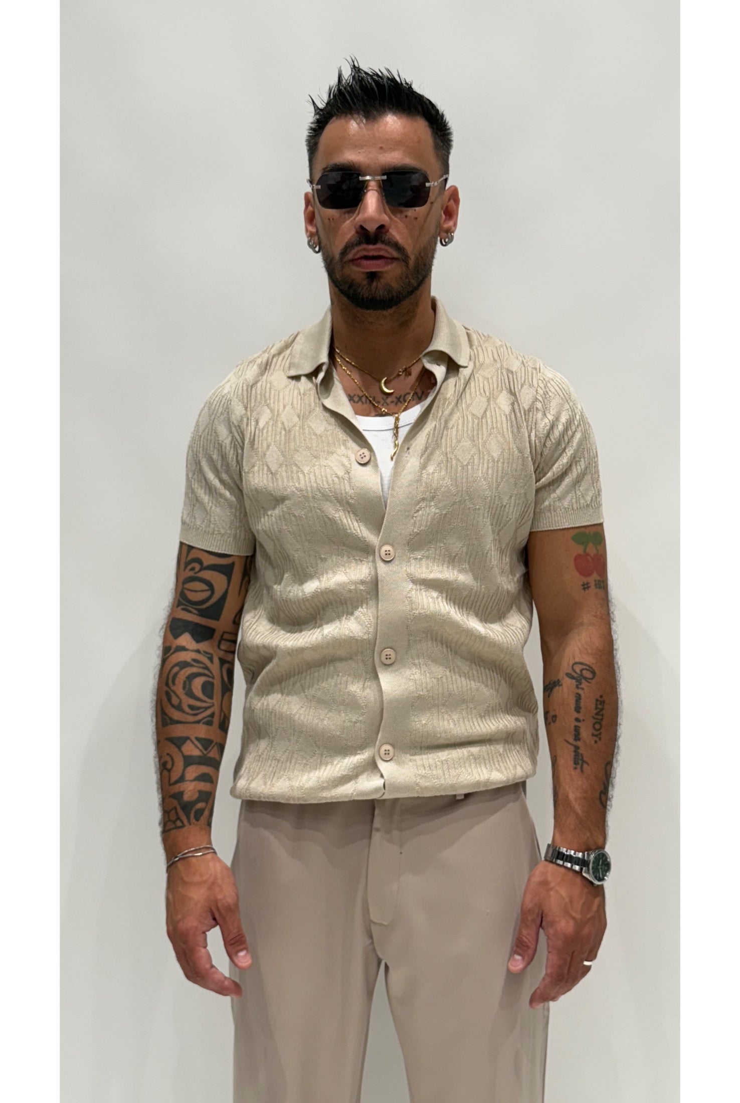 Cardigan NJB in filo 8212