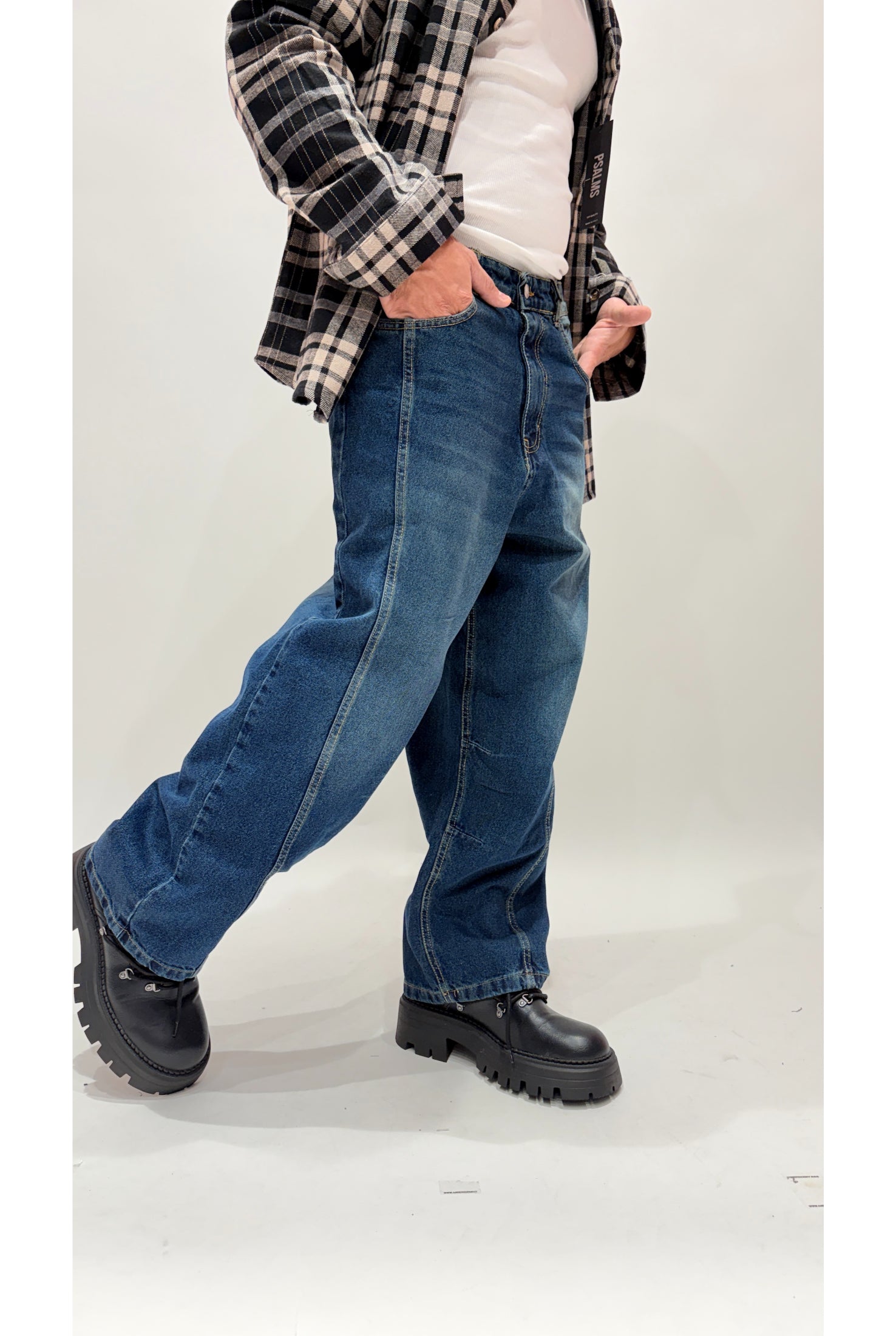 Jeans baggy NJB Widwlegsabbi