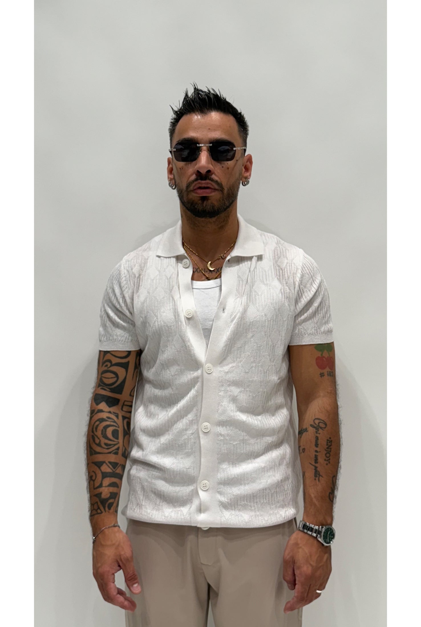 Cardigan NJB in filo 8212