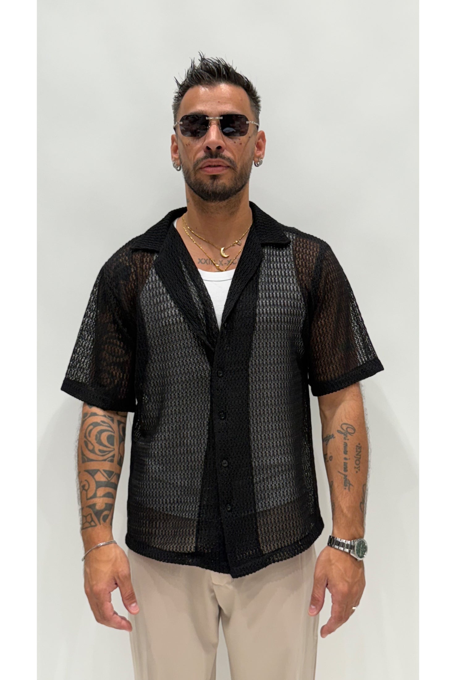 Camicia in filo 7730