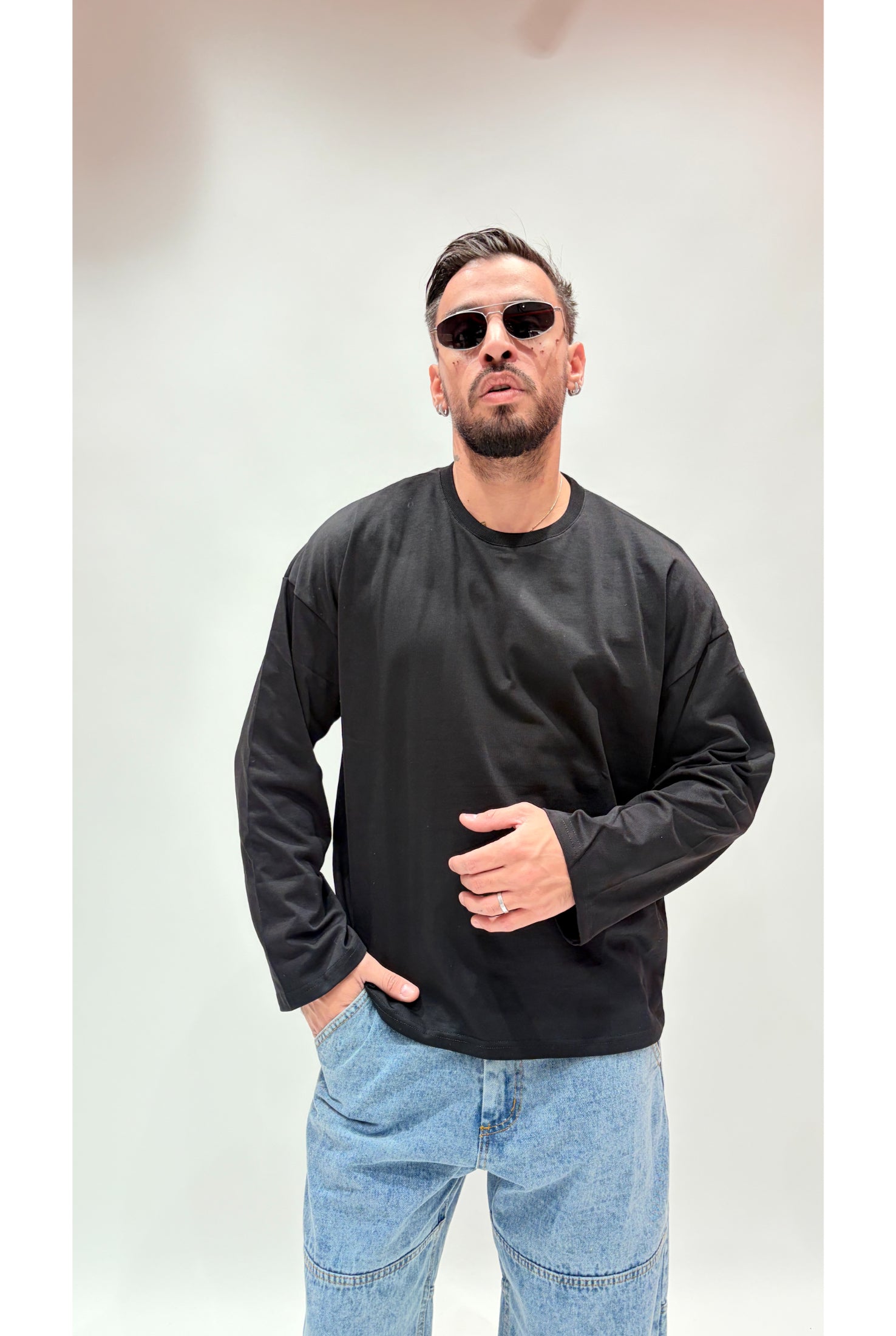 T-shirt NJB loong sleeve over