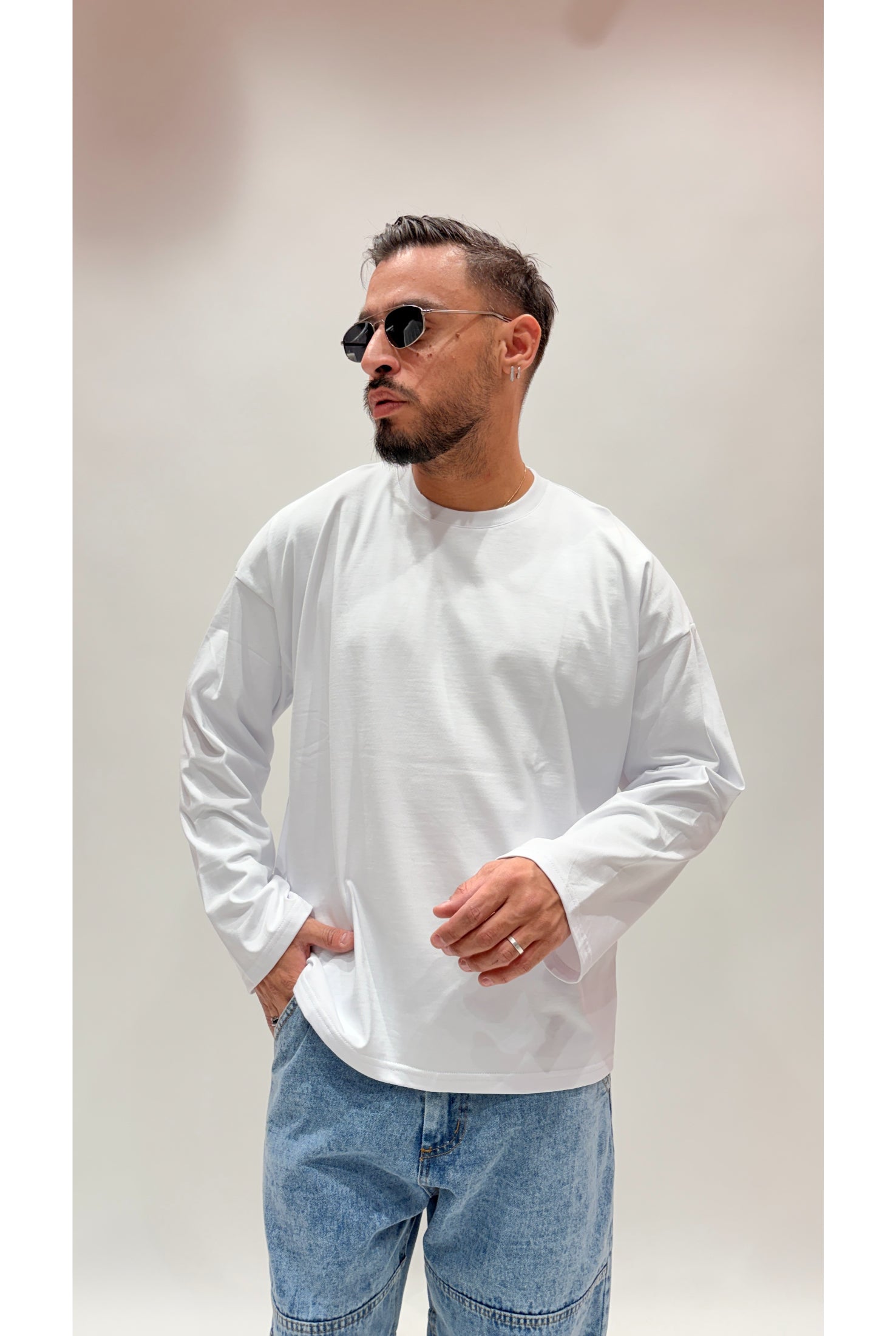 T-shirt NJB loong sleeve over