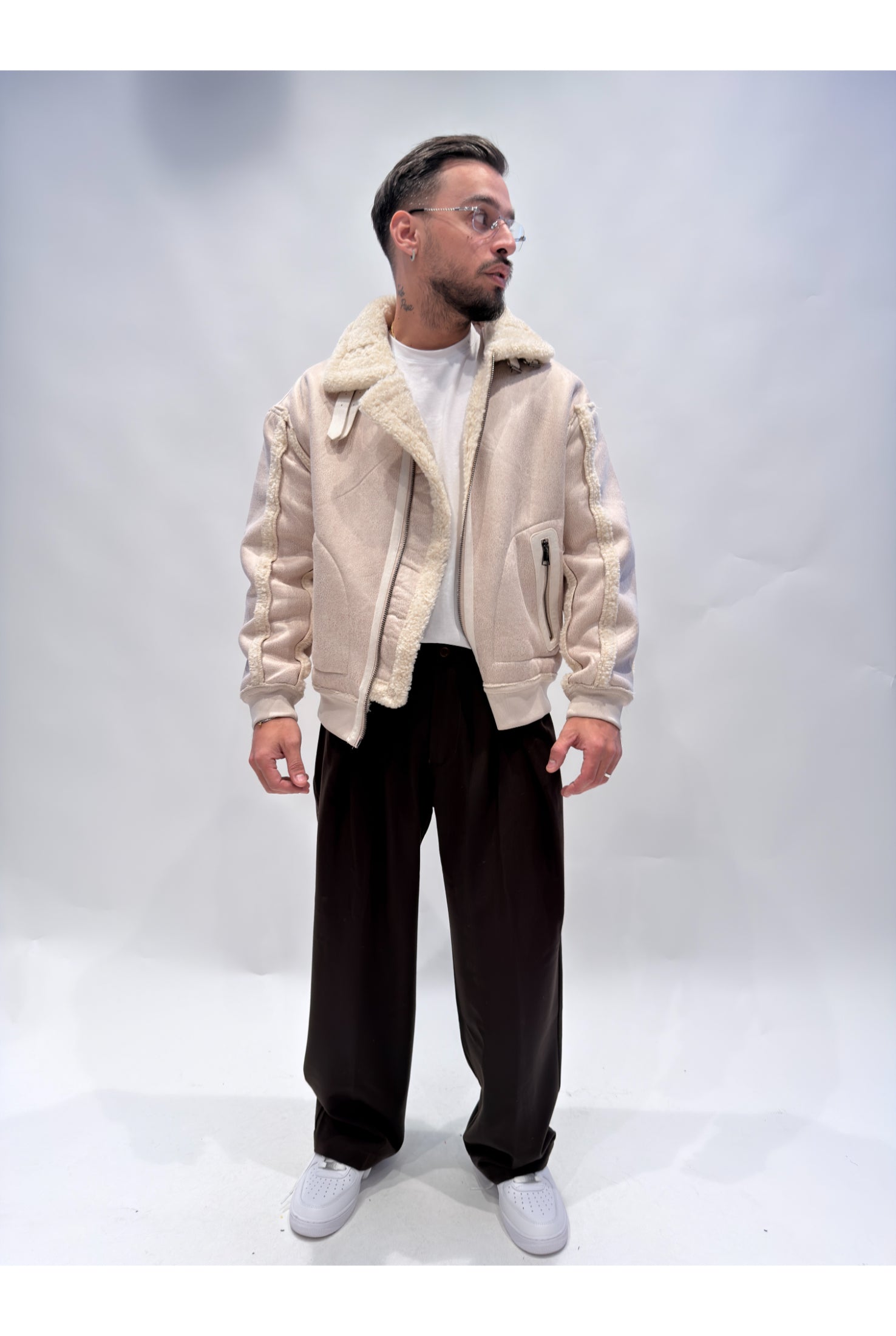 Giubbino montone REVERSIBILE