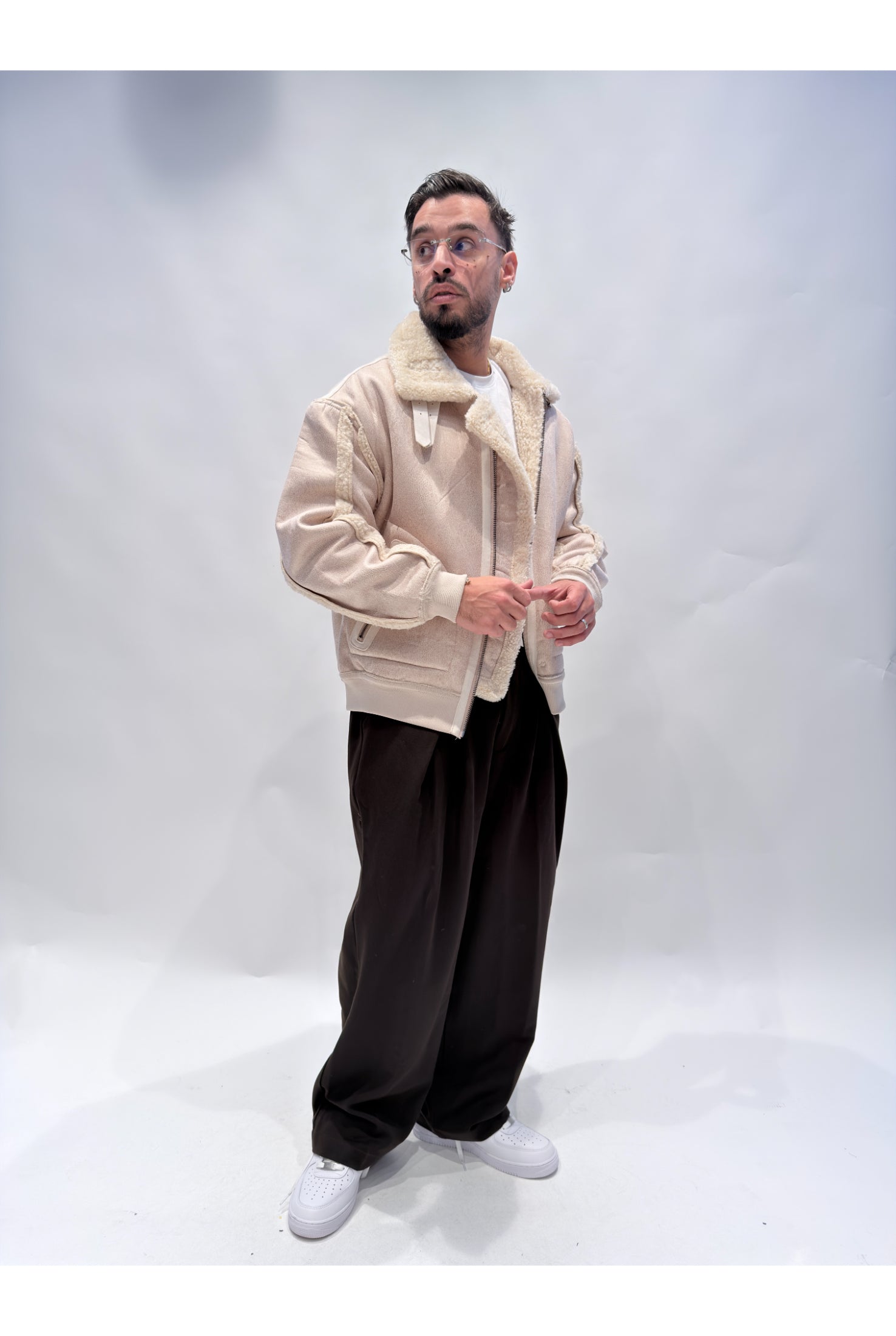 Giubbino montone REVERSIBILE