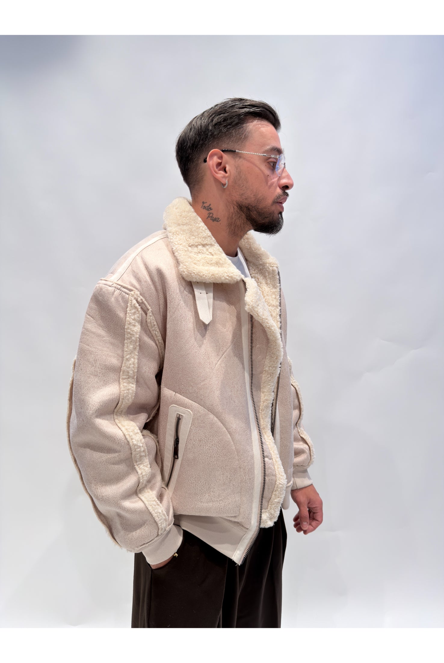 Giubbino montone REVERSIBILE