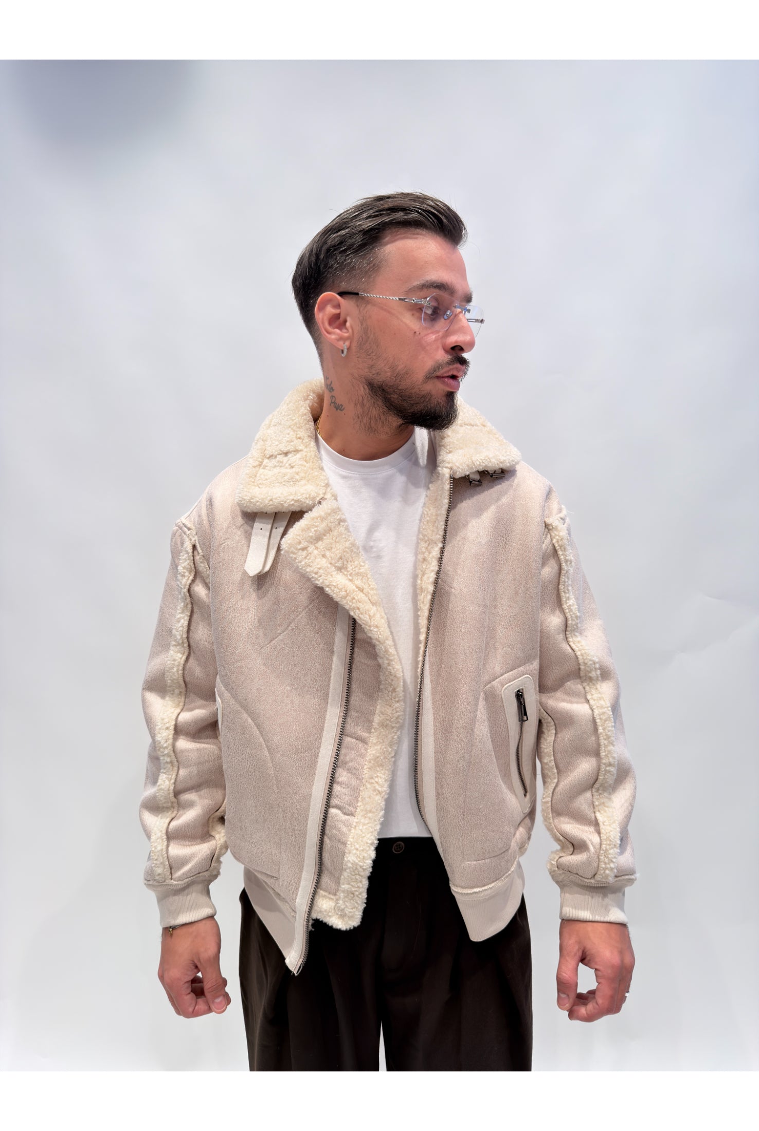 Giubbino montone REVERSIBILE