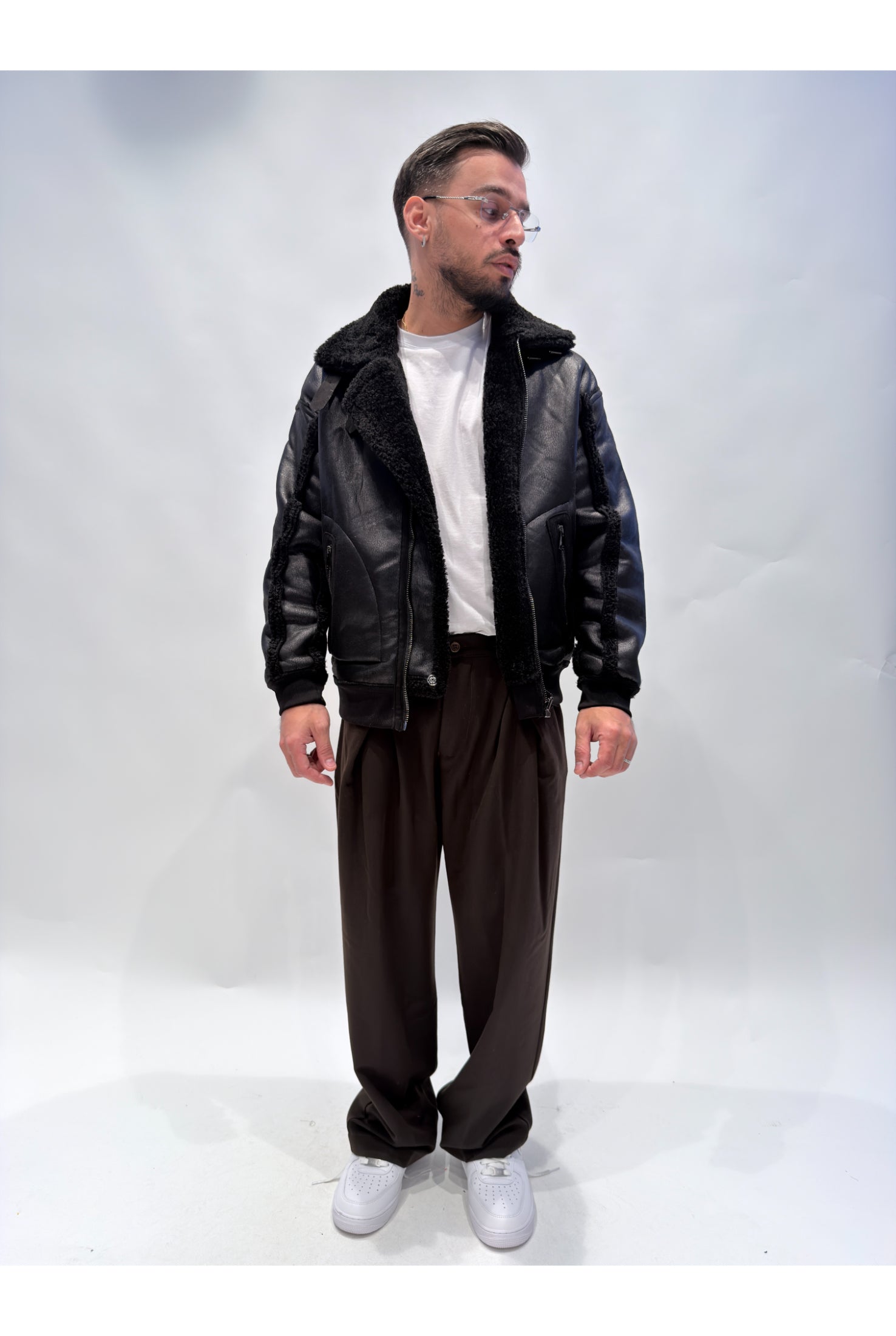 Giubbino montone REVERSIBILE