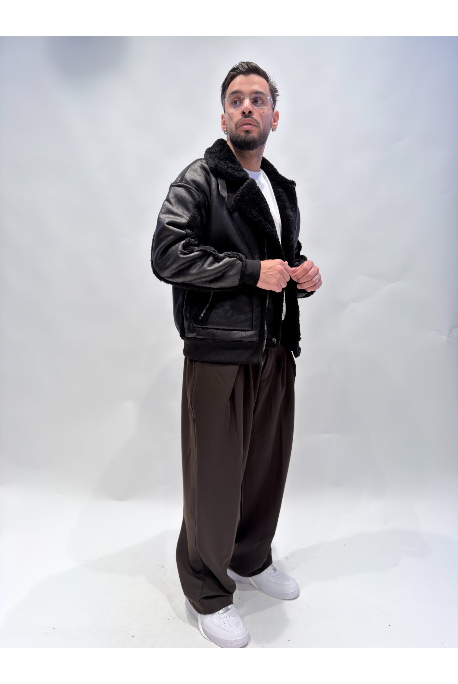 Giubbino montone REVERSIBILE