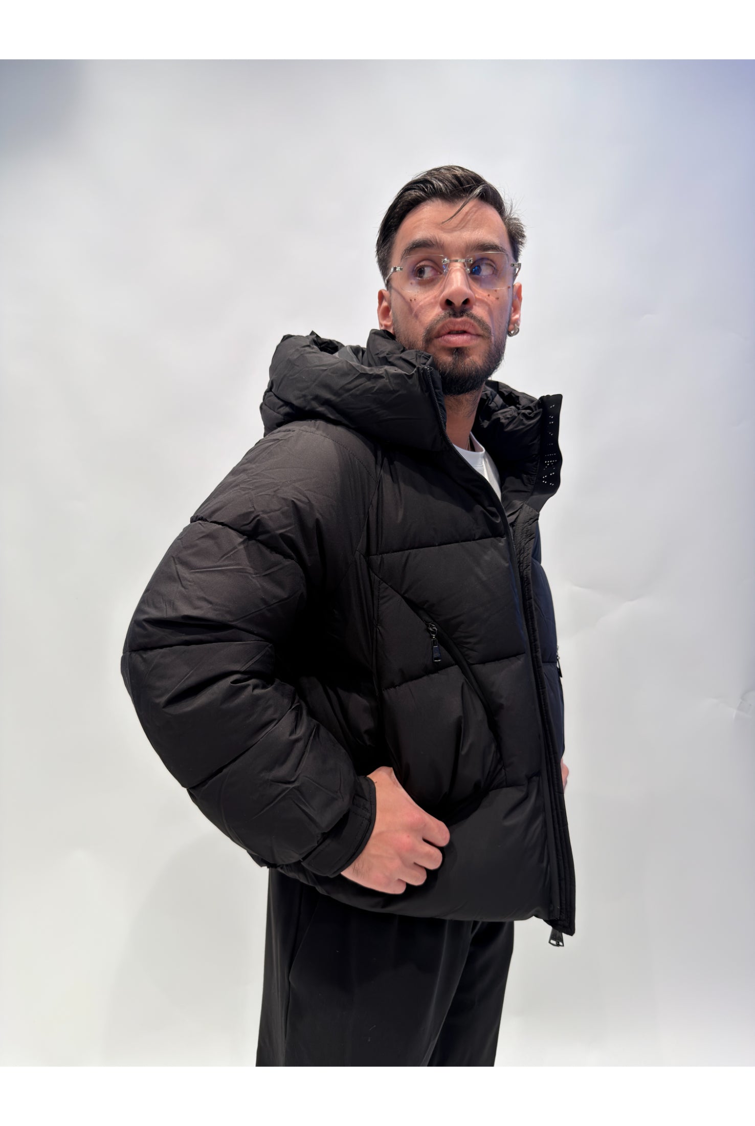 Giubbino n733 cappuccio