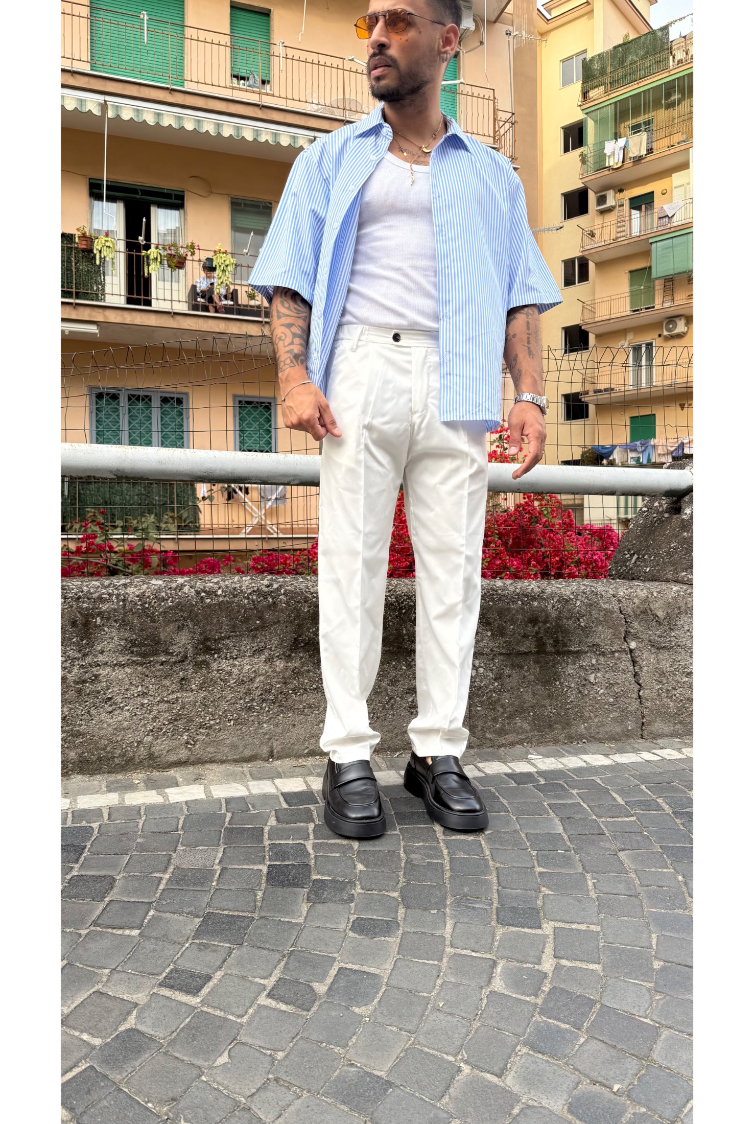 Pantalone PU2151 fondo ampio