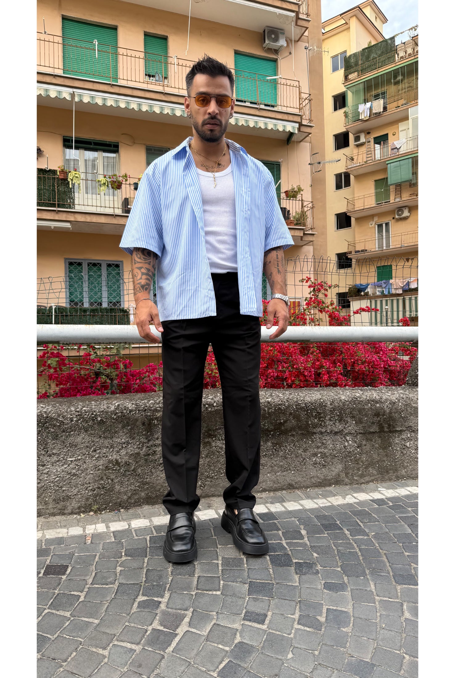 Pantalone PU2151 fondo ampio