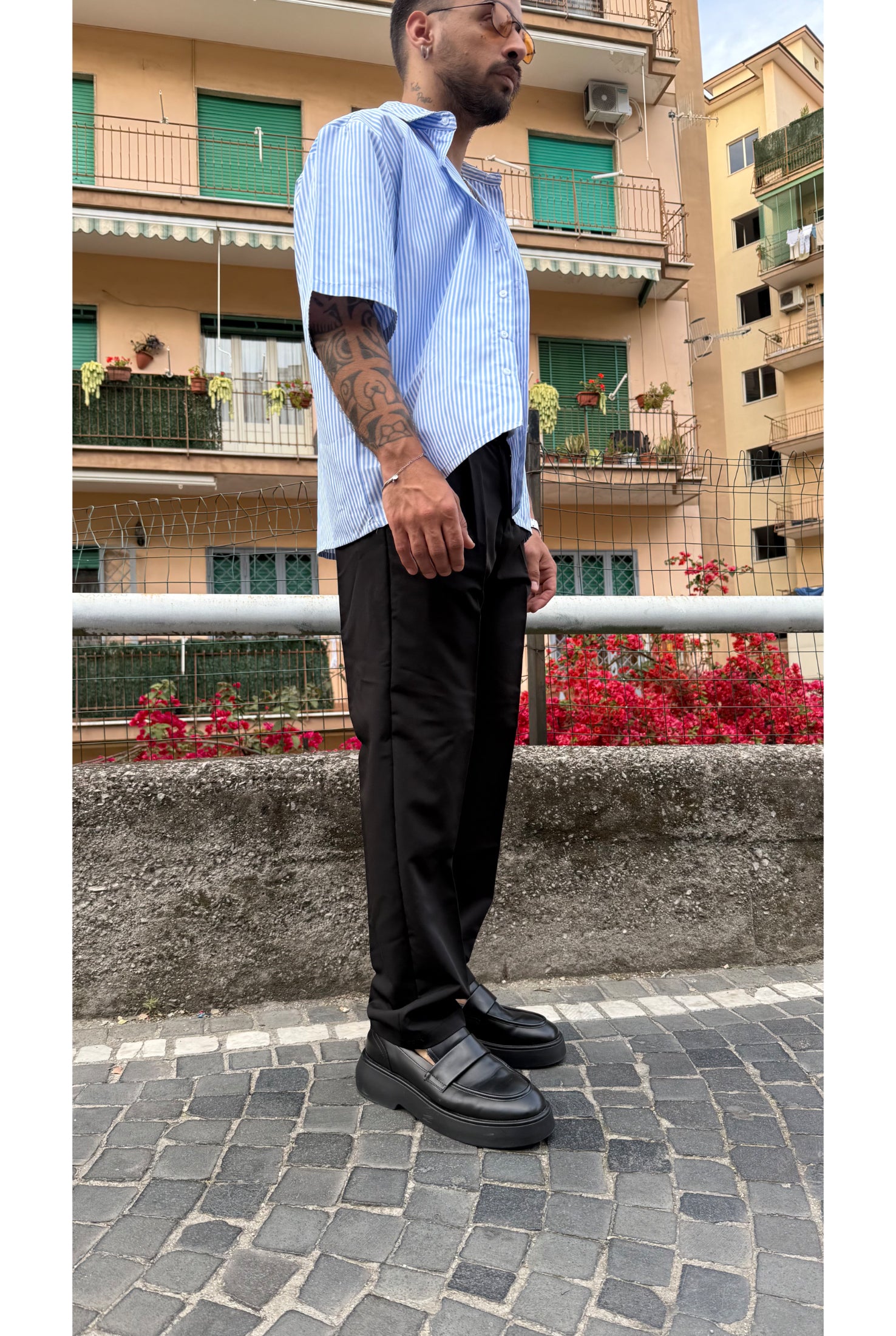 Pantalone PU2151 fondo ampio