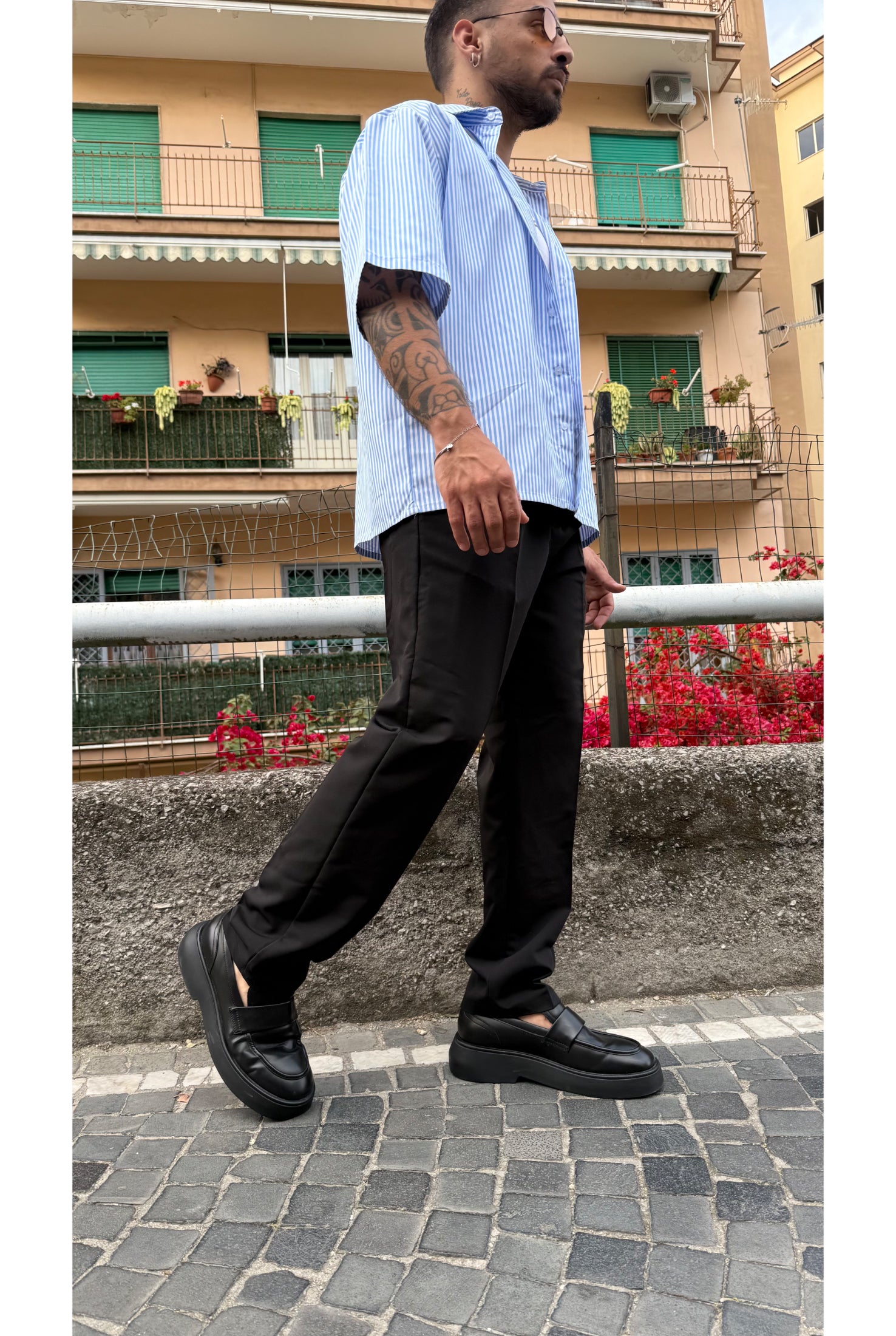 Pantalone PU2151 fondo ampio