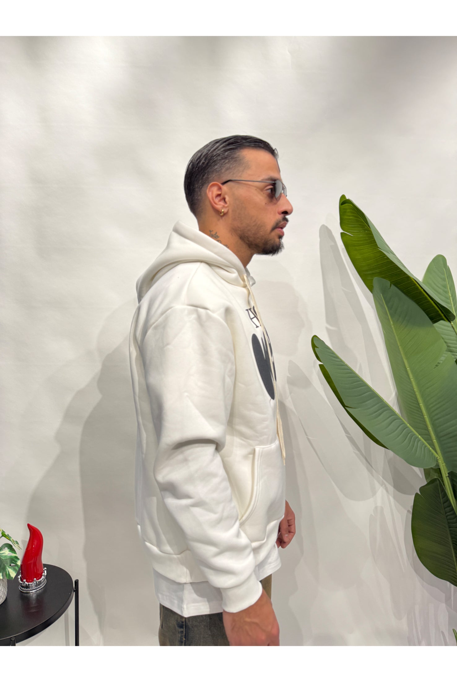 Felpa HOW WE LIVE Bianca