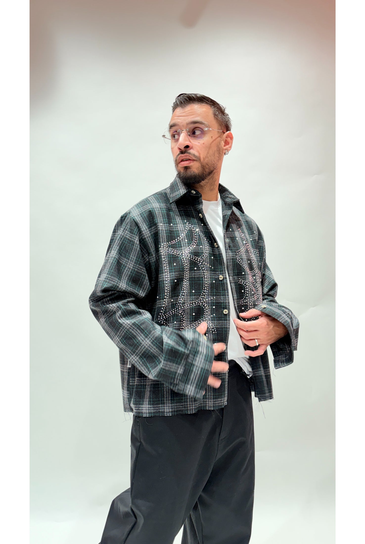 CamiciaHYDO Derby strass