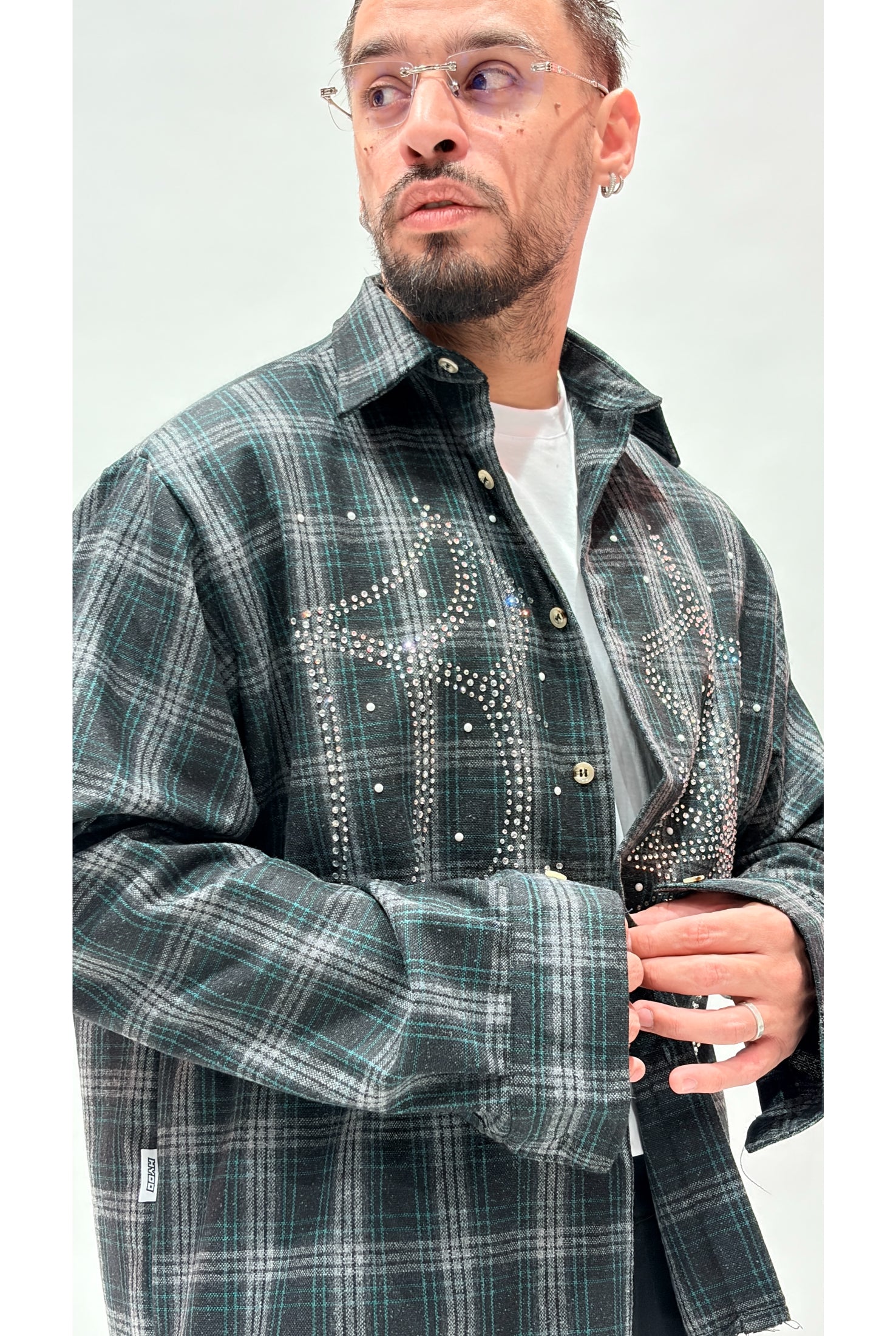 CamiciaHYDO Derby strass