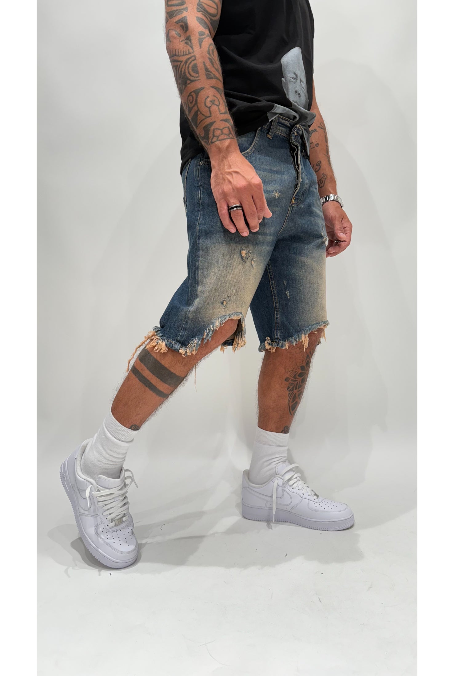Jeans short CIANOTIC Cruise sabbiato